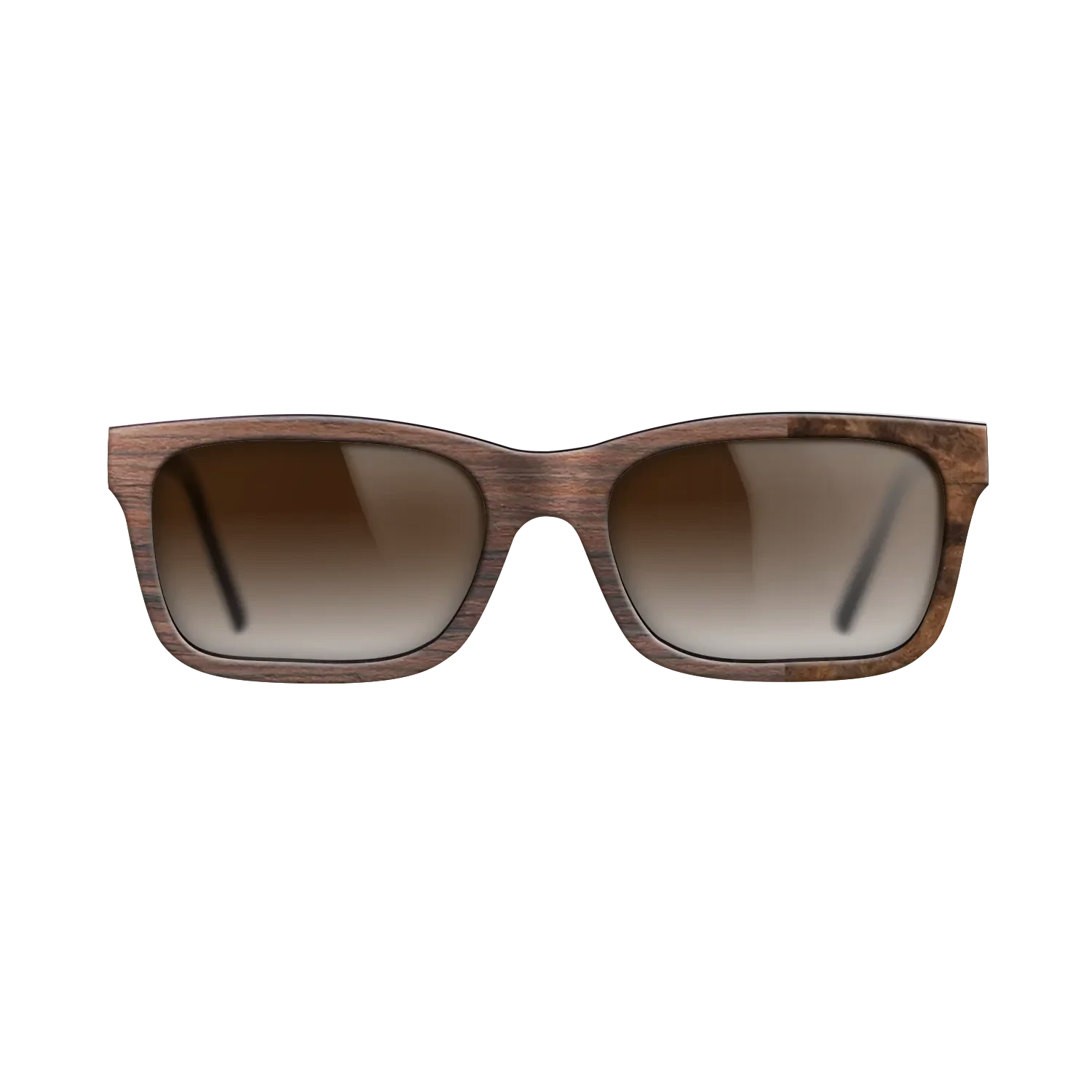 Reconstituted: Rosewood, Walnut Burl: DiCut - The Sage - Rectangle - SIRIS wood optic