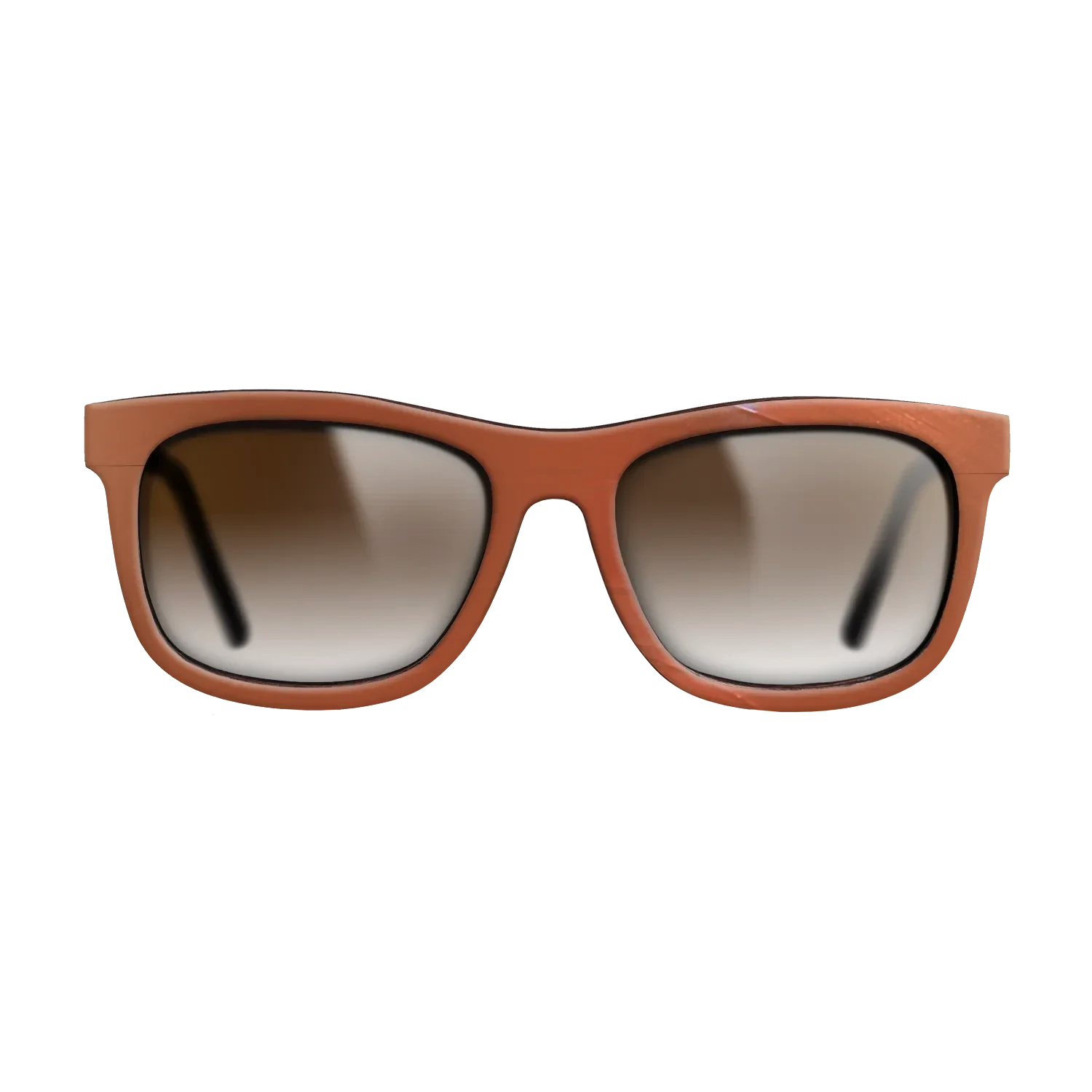 Orange Vinyl Front Walnut - The Hero - Square - 2204 - SIRIS wood optic