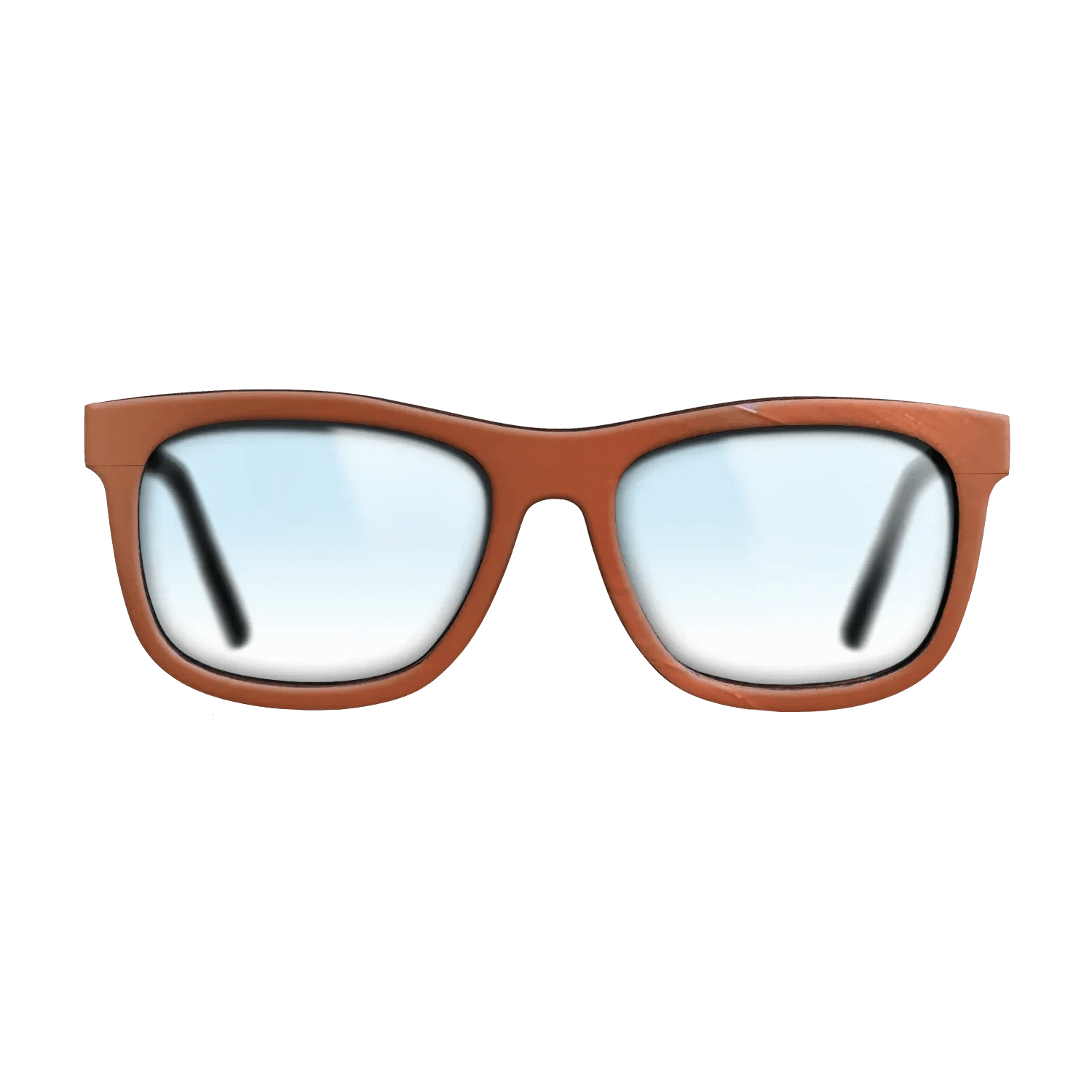 Orange Vinyl Front Walnut - The Hero - Square - 2204 - SIRIS wood optic