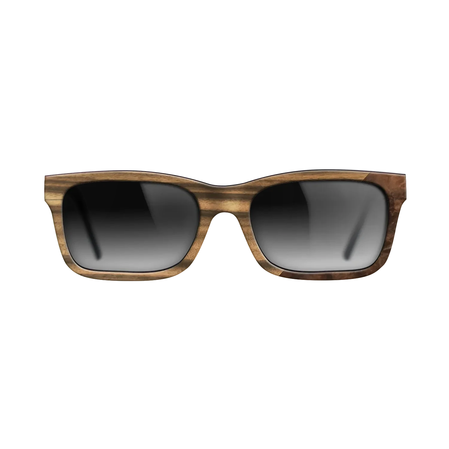 Walnut Burl,Fumed Oak,Louro Preto: Angle Cut - The Sage - Block - SIRIS wood optic