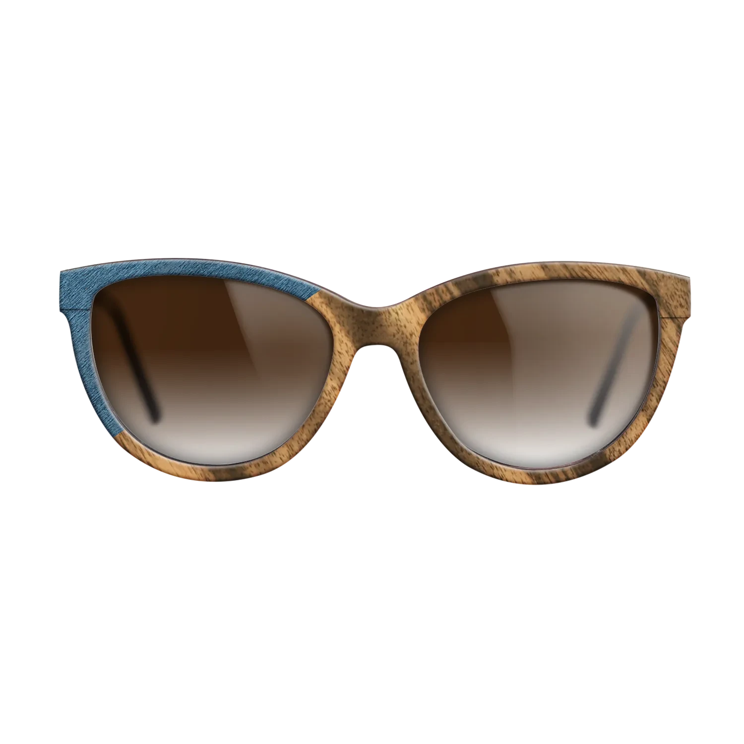 Louro Preto,Poplar Dyed: Blue Denim,Fumed Oak: Bauhaus - The Maiden - Cat - SIRIS wood optic