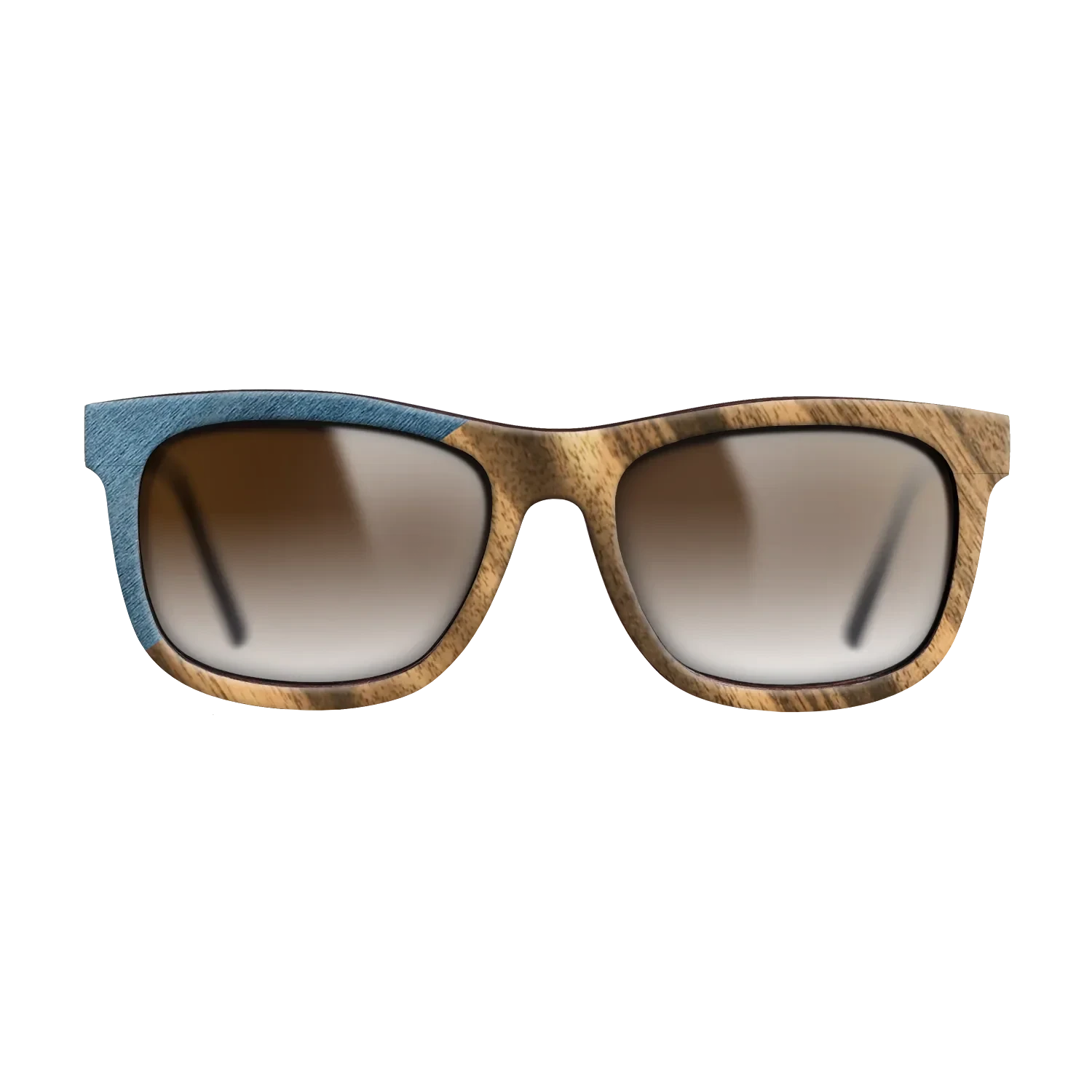 Louro Preto,Poplar Dyed: Blue Denim,Fumed Oak: Bauhaus - The Hero - Square - SIRIS wood optic