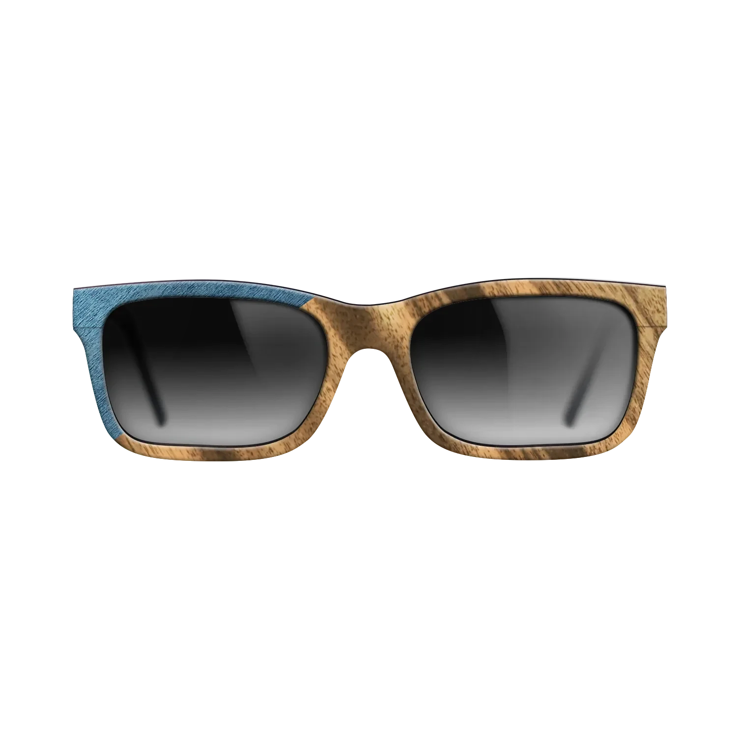 Louro Preto,Poplar Dyed: Blue Denim,Fumed Oak: Bauhaus - The Sage - Block - SIRIS wood optic