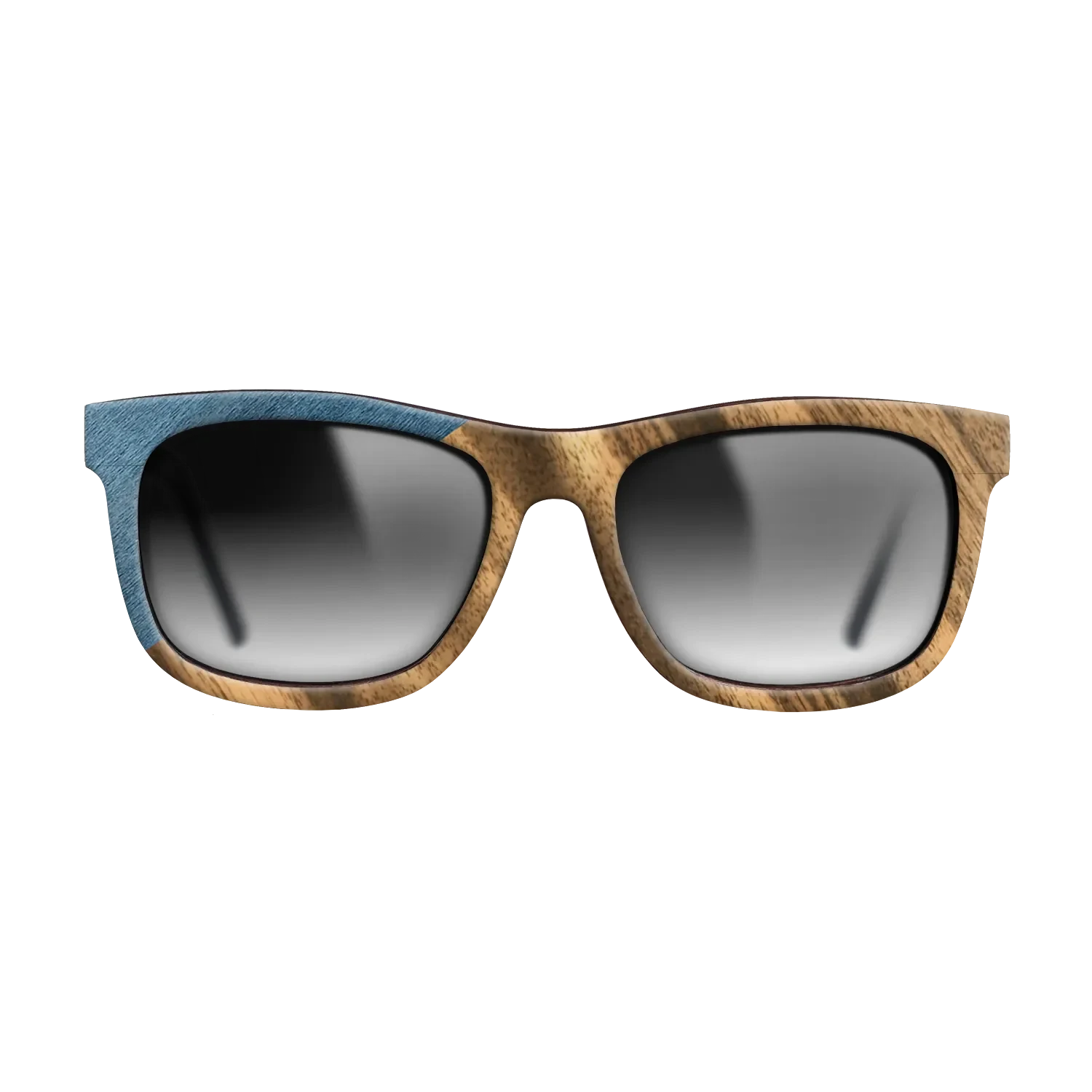 Louro Preto,Poplar Dyed: Blue Denim,Fumed Oak: Bauhaus - The Hero - Square - SIRIS wood optic