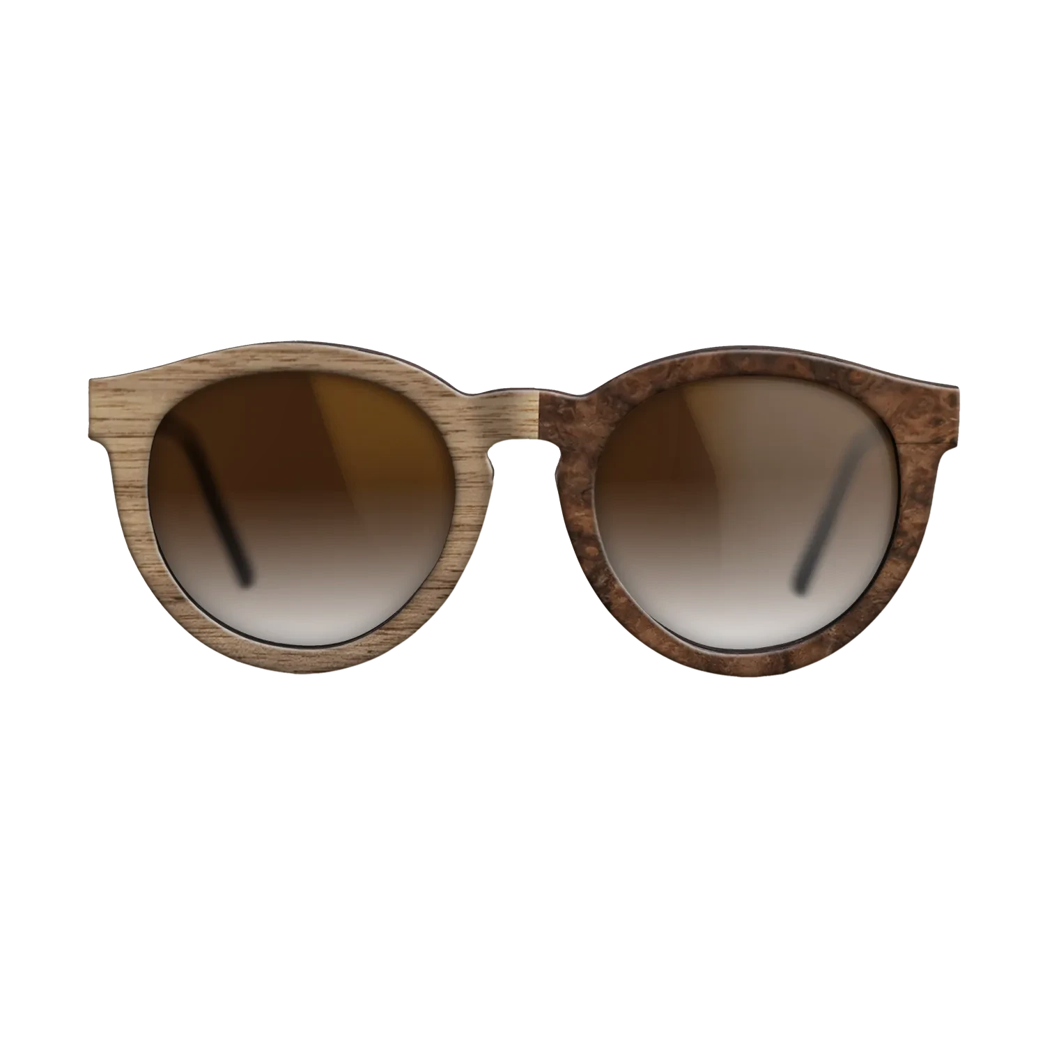 Louro Preto,Walnut Burl,Walnut: Straight Grain: Patch - The Rebel - Round - 811 - SIRIS wood optic