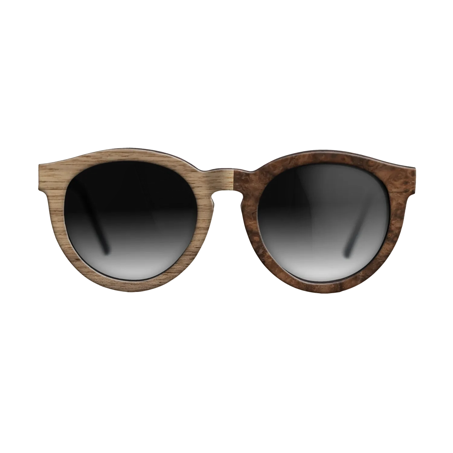 Louro Preto,Walnut Burl,Walnut: Straight Grain: Patch - The Rebel - Round - 811 - SIRIS wood optic