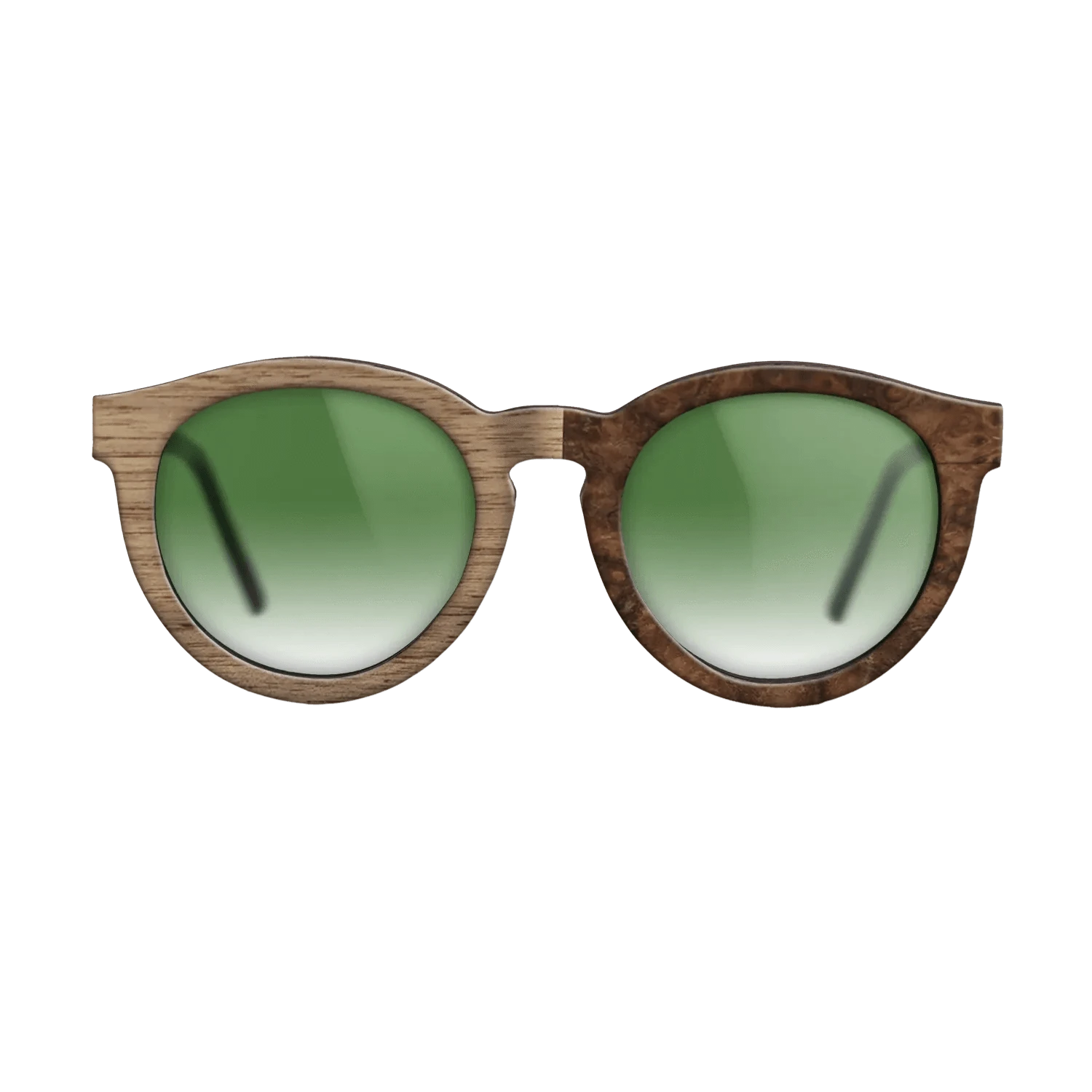 Louro Preto,Walnut Burl,Walnut: Straight Grain: Patch - The Rebel - Round - 811 - SIRIS wood optic