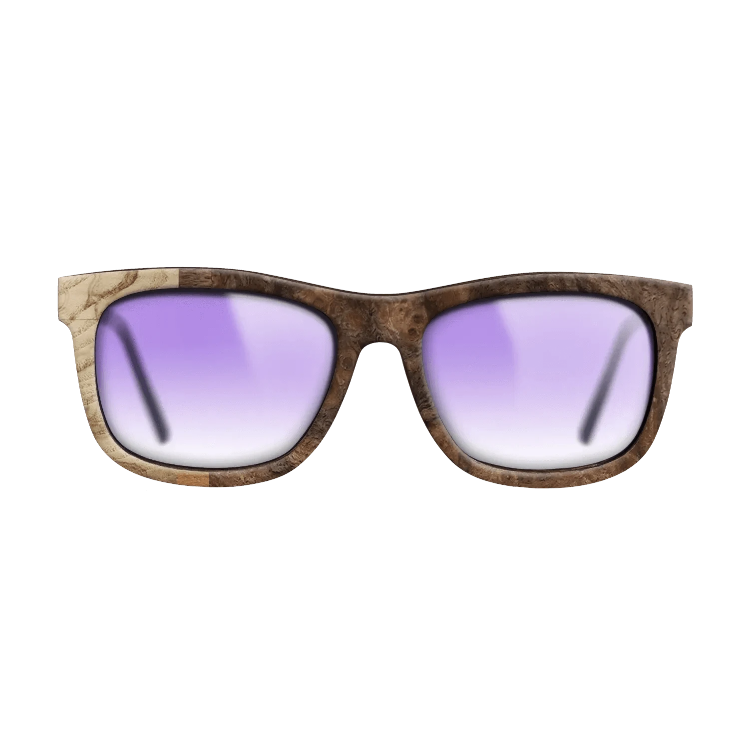 Walnut Burl,Olive Burl,Ziricote Light Quartered: Patch - The Hero - Square - 774 - SIRIS wood optic