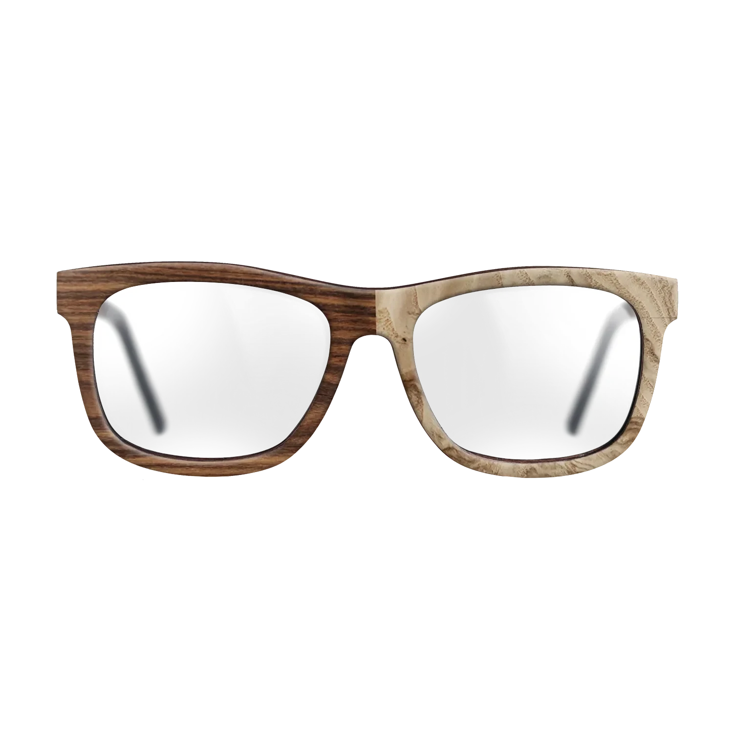 Santos Rosewood Dark,Olive Burl: Dicut - The Hero - Square - SIRIS wood optic