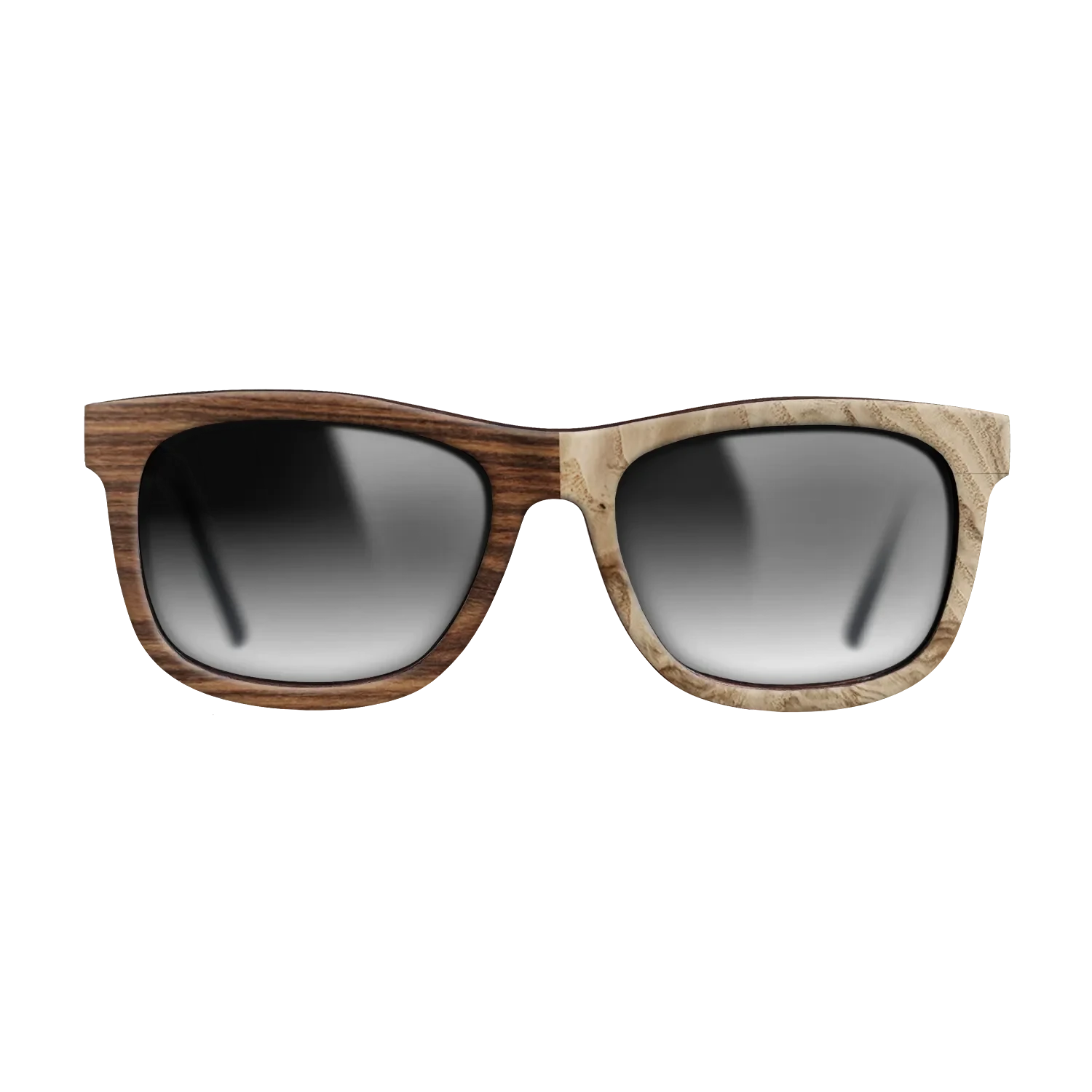 Santos Rosewood Dark,Olive Burl: Dicut - The Hero - Square - SIRIS wood optic