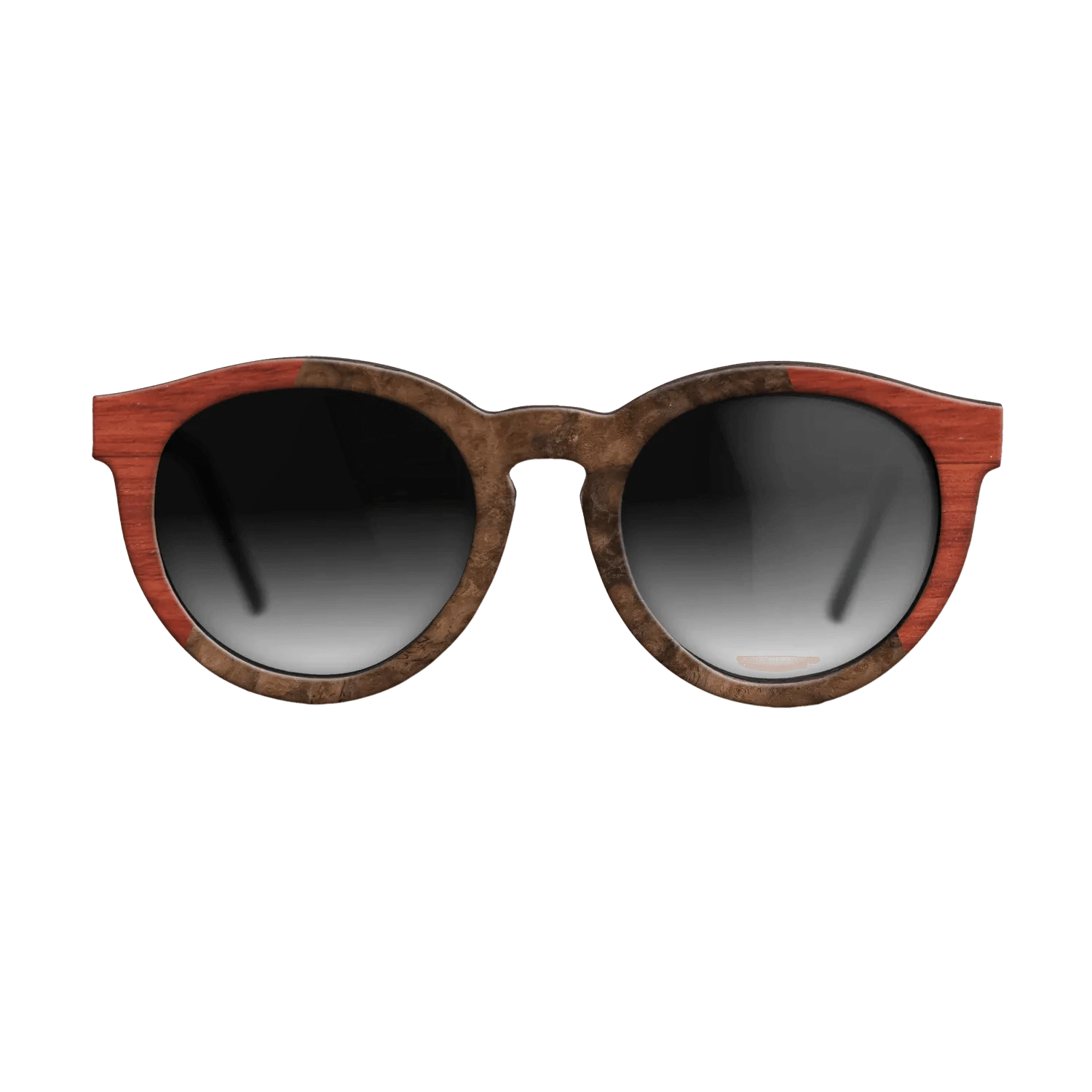 Koa,Bloodwood,Walnut Burl: Recursive - The Rebel - Round - 951 - SIRIS wood optic