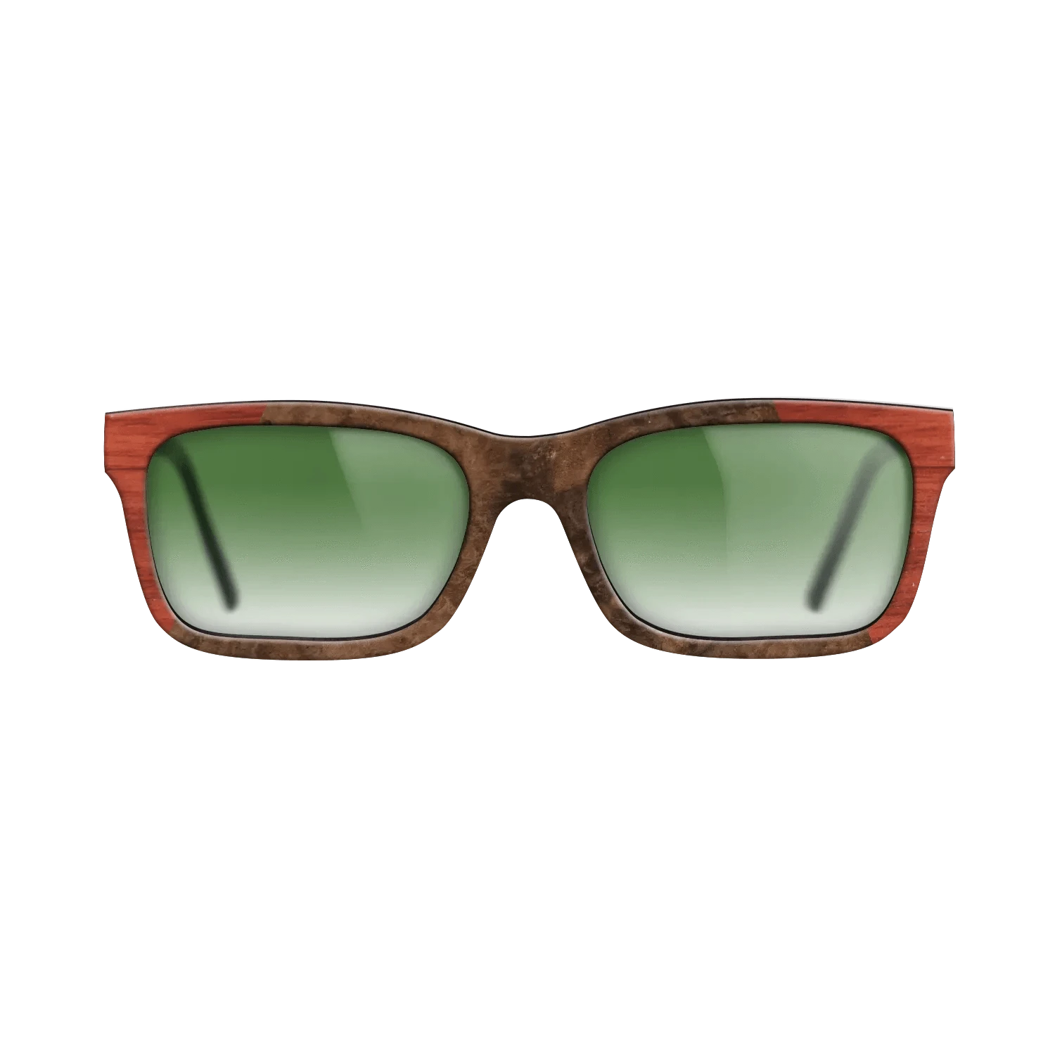 Koa,Bloodwood,Walnut Burl: Recursive - The Sage - Rectangle - 951 - SIRIS wood optic