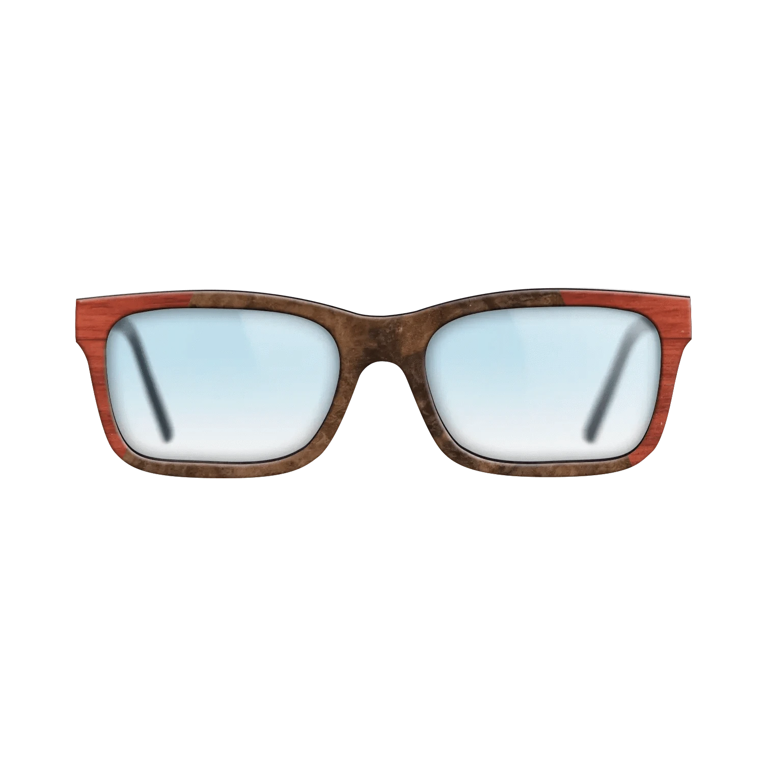 Koa,Bloodwood,Walnut Burl: Recursive - The Sage - Rectangle - 951 - SIRIS wood optic