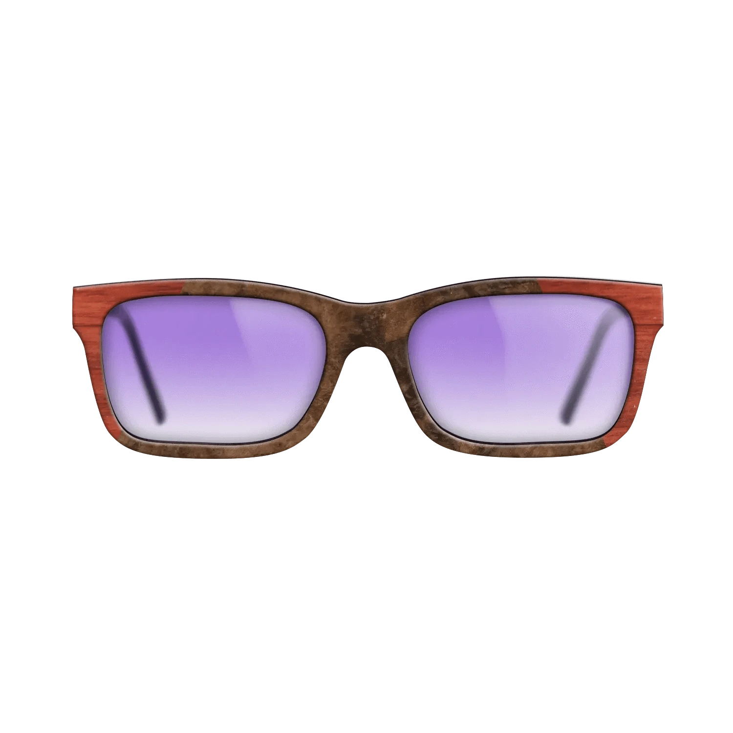 Koa,Bloodwood,Walnut Burl: Recursive - The Sage - Rectangle - 951 - SIRIS wood optic