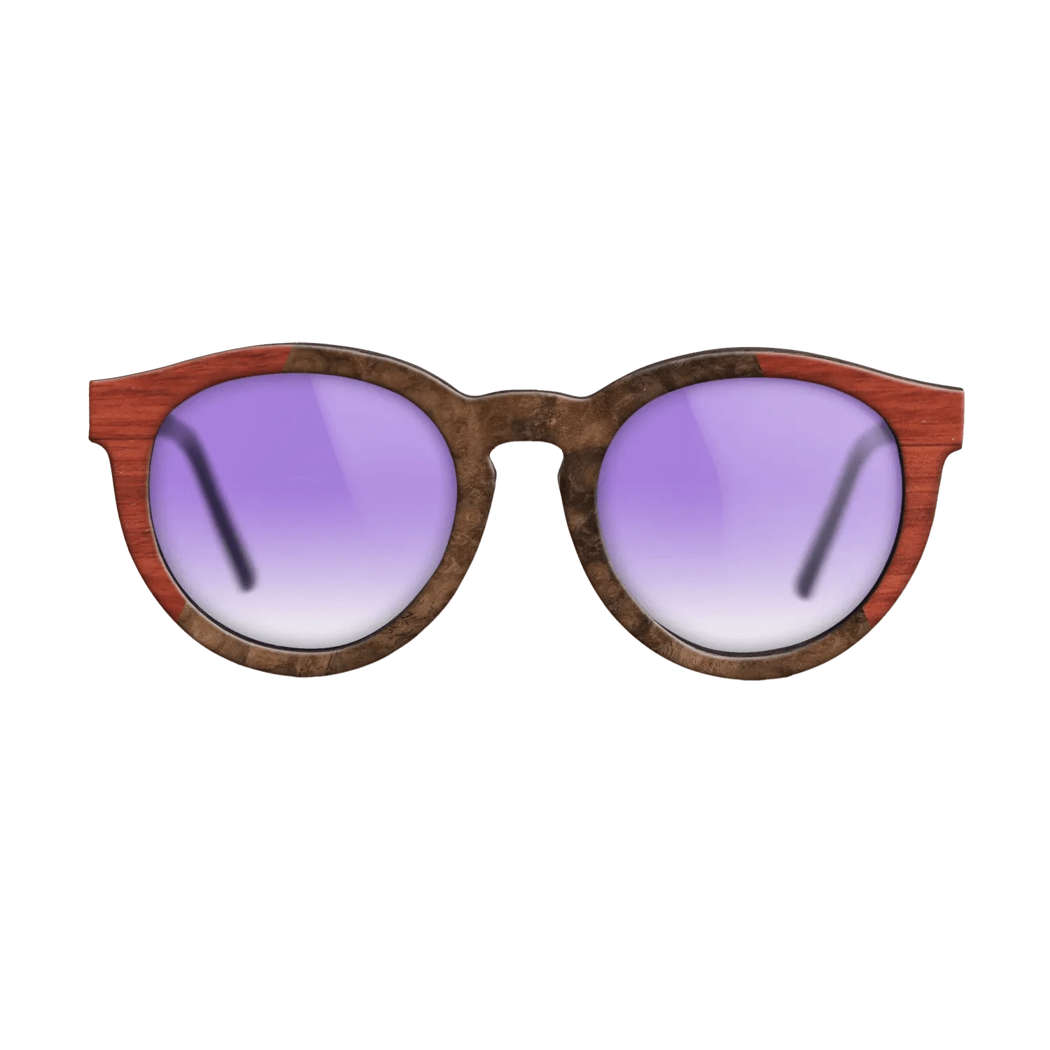 Koa,Bloodwood,Walnut Burl: Recursive - The Rebel - Round - 951 - SIRIS wood optic