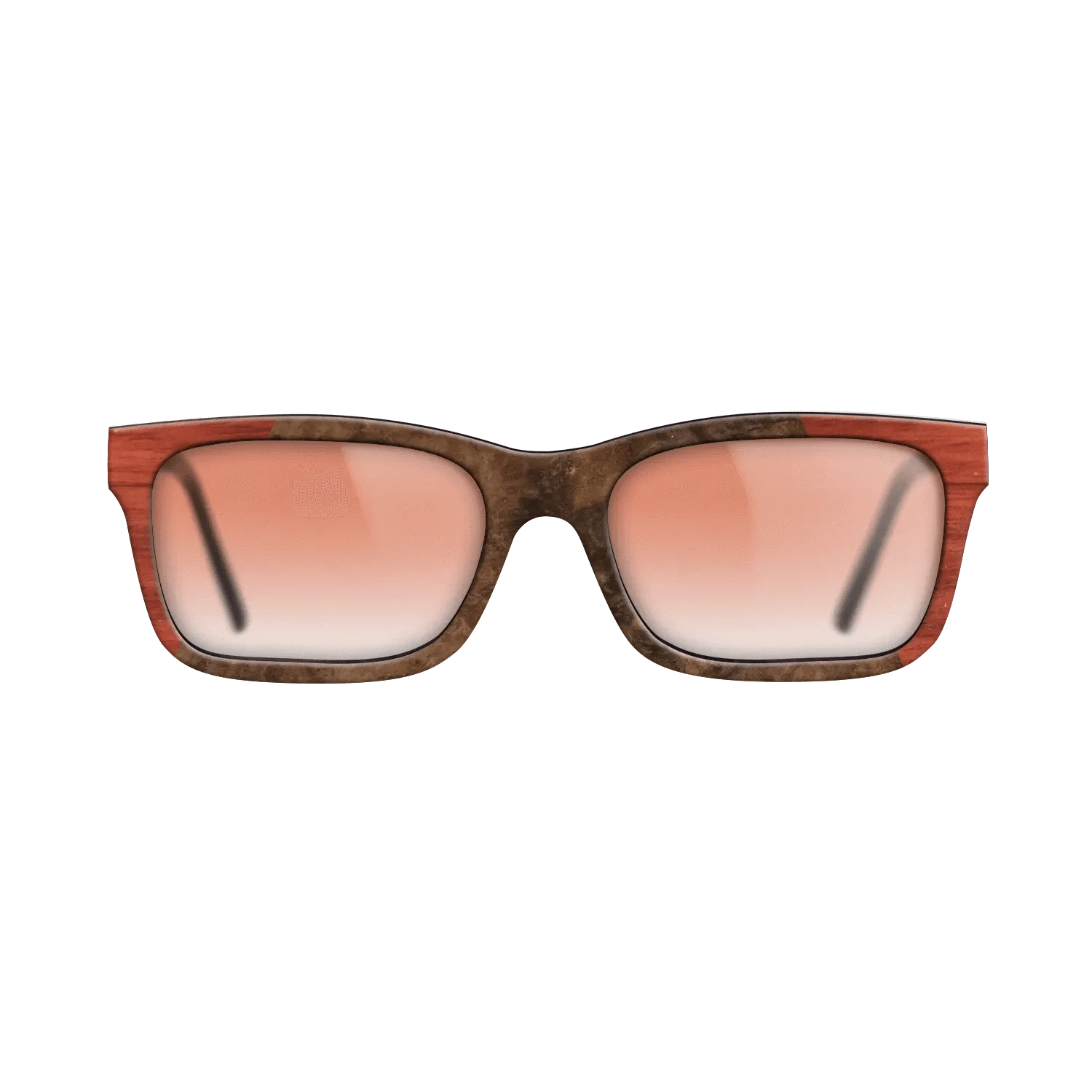 Koa,Bloodwood,Walnut Burl: Recursive - The Sage - Rectangle - 951 - SIRIS wood optic