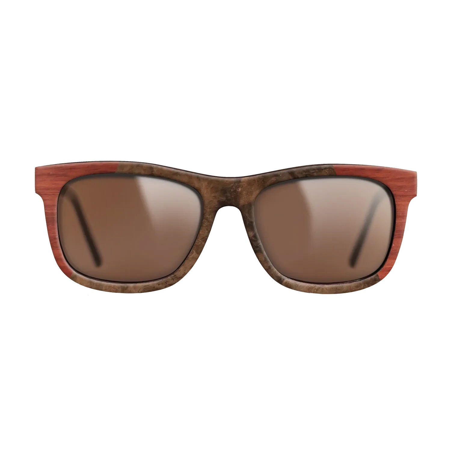 Koa,Bloodwood,Walnut Burl: Recursive - The Hero - Square - 951 - SIRIS wood optic