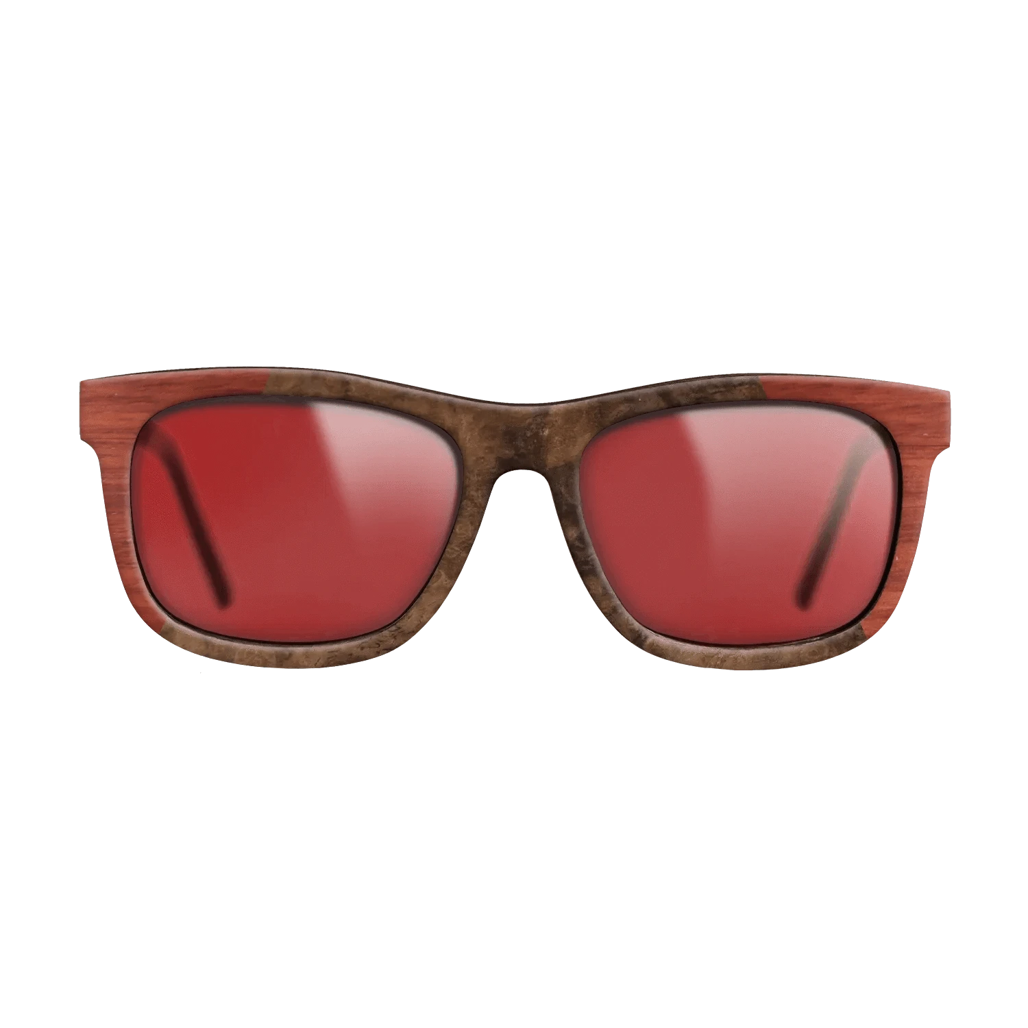 Koa,Bloodwood,Walnut Burl: Recursive - The Hero - Square - 951 - SIRIS wood optic