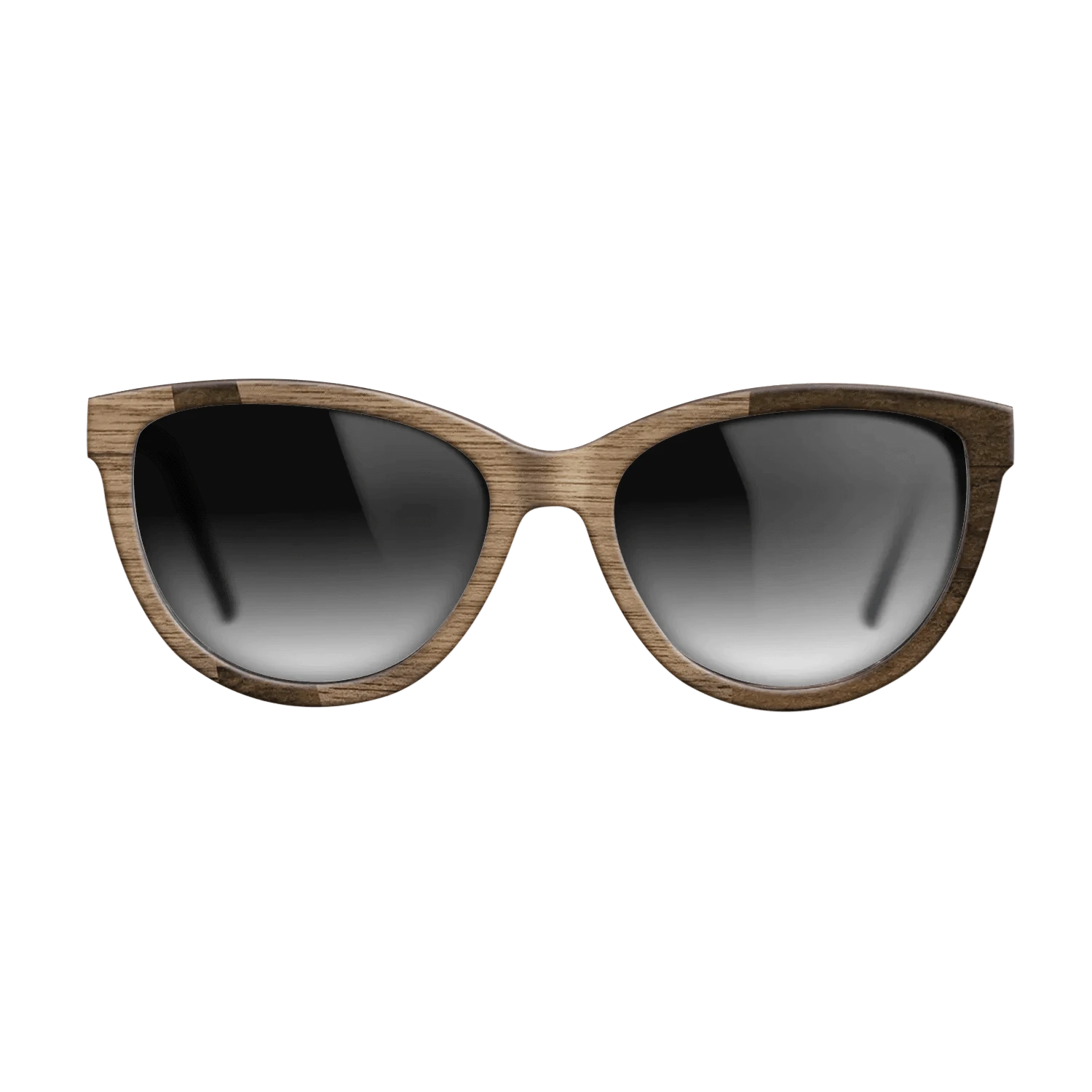 Ziricote Dark Quartered,Walnut: Straight Grain: Wedge - The Maiden - Cat - 914 - SIRIS wood optic