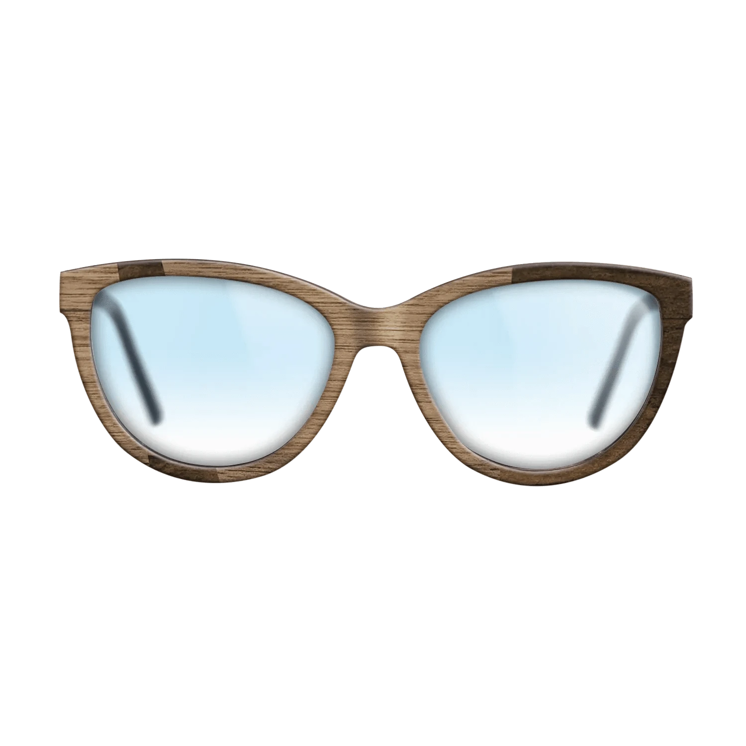 Ziricote Dark Quartered,Walnut: Straight Grain: Wedge - The Maiden - Cat - 914 - SIRIS wood optic