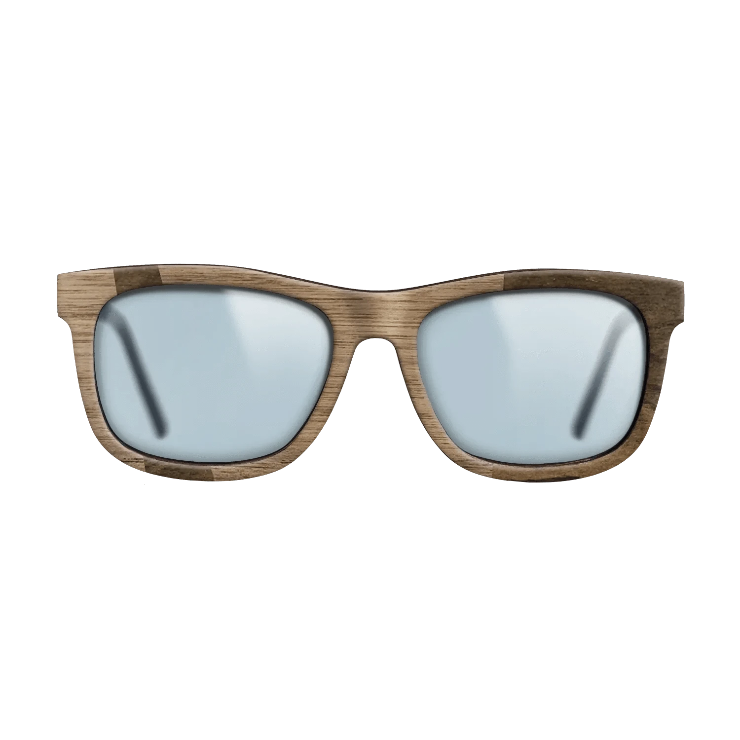 Ziricote Dark Quartered,Walnut: Straight Grain: Wedge - The Hero - Square - 914 - SIRIS wood optic