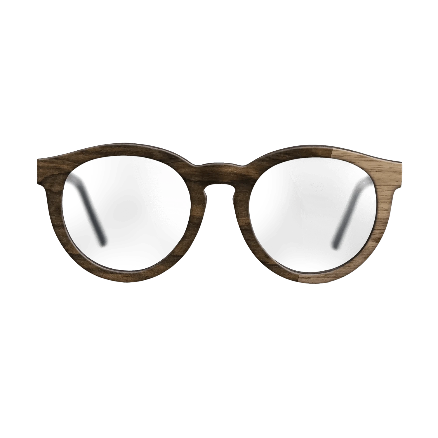 Walnut: Straight Grain,Ziricote Dark Quartered: Bauhaus - The Rebel - Round - 1200 - SIRIS wood optic