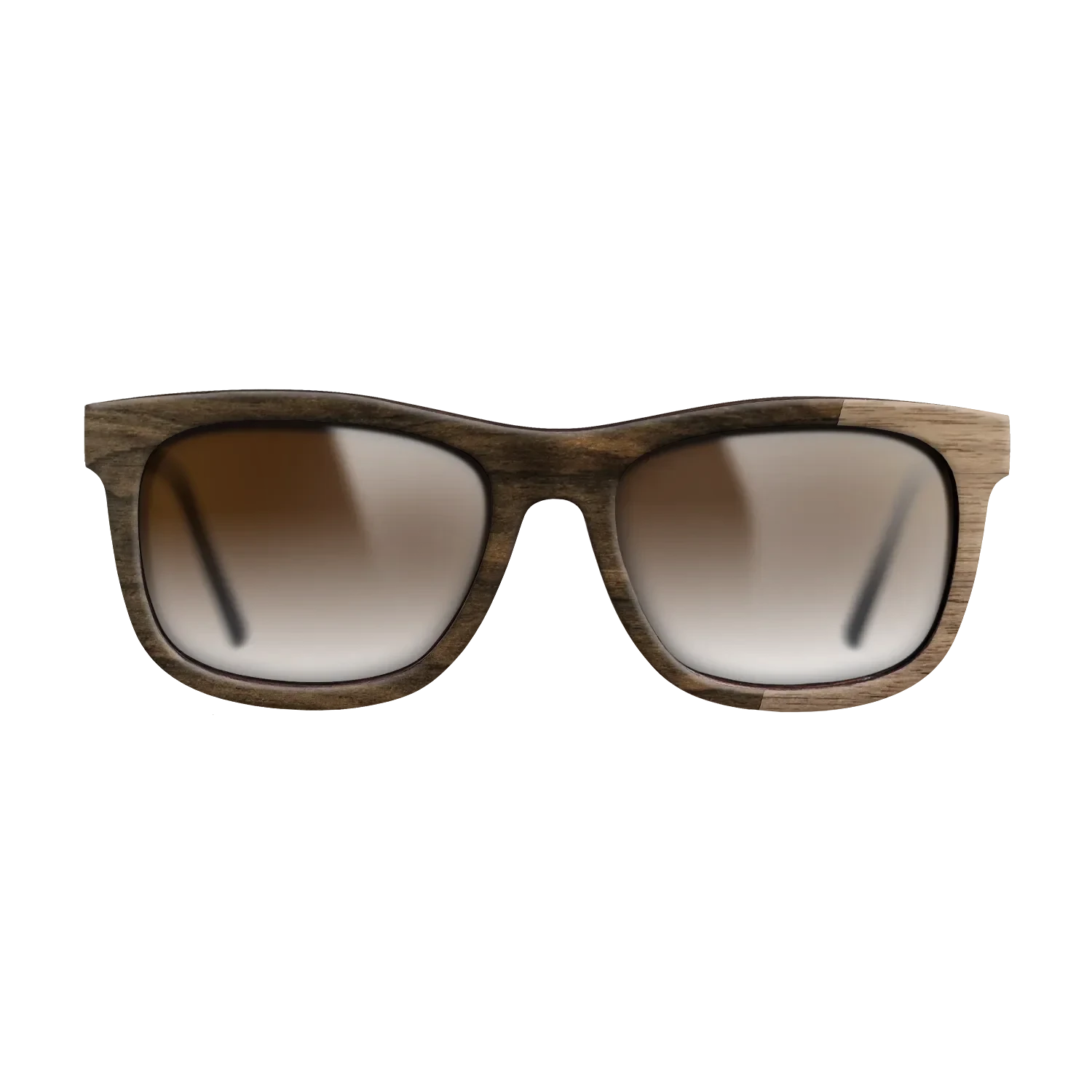 Walnut: Straight Grain,Ziricote Dark Quartered: Bauhaus - The Hero - Square - 1200 - SIRIS wood optic