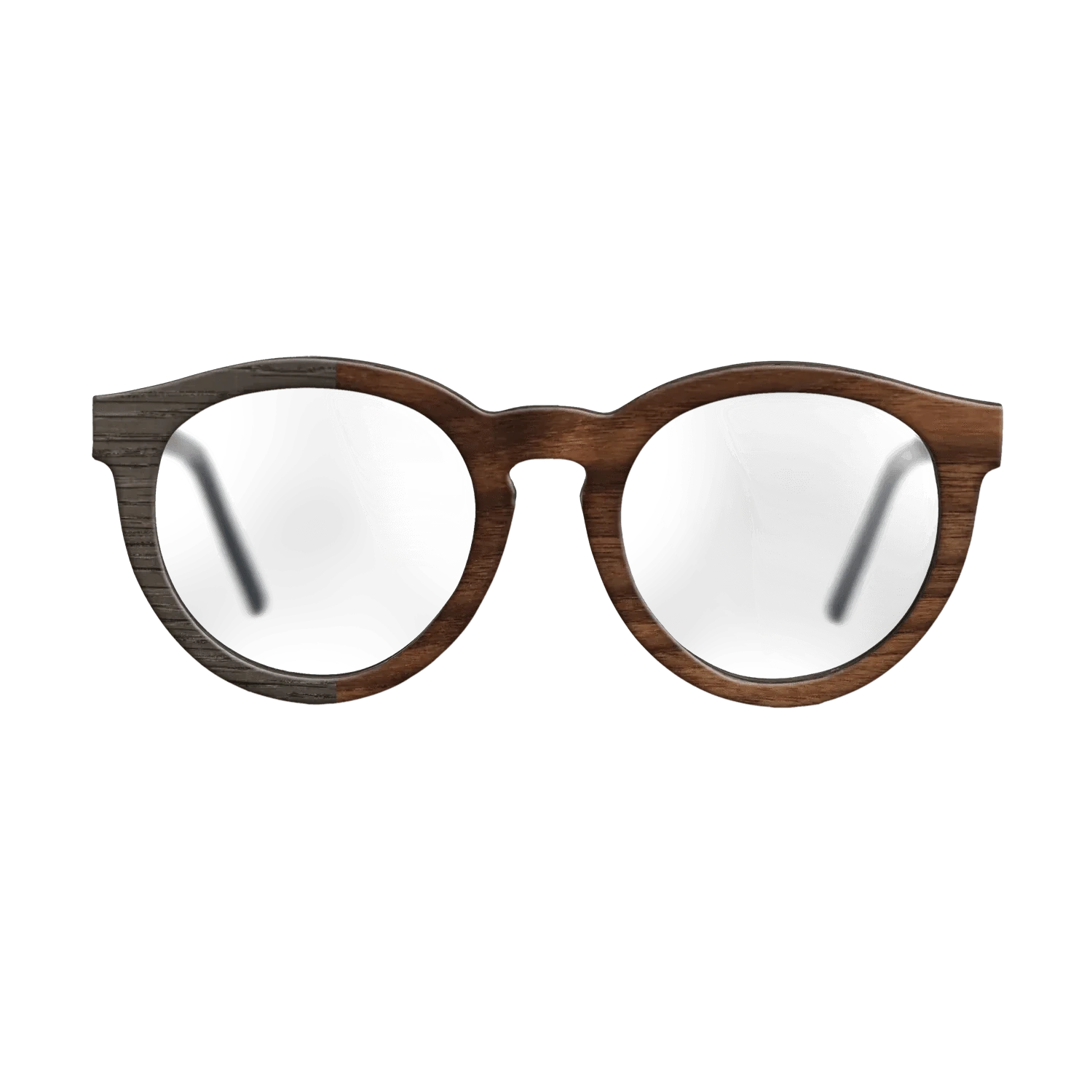 Walnut Claro Dark,Fumed Oak: Bauhaus - The Rebel - Round - 1426 - SIRIS wood optic