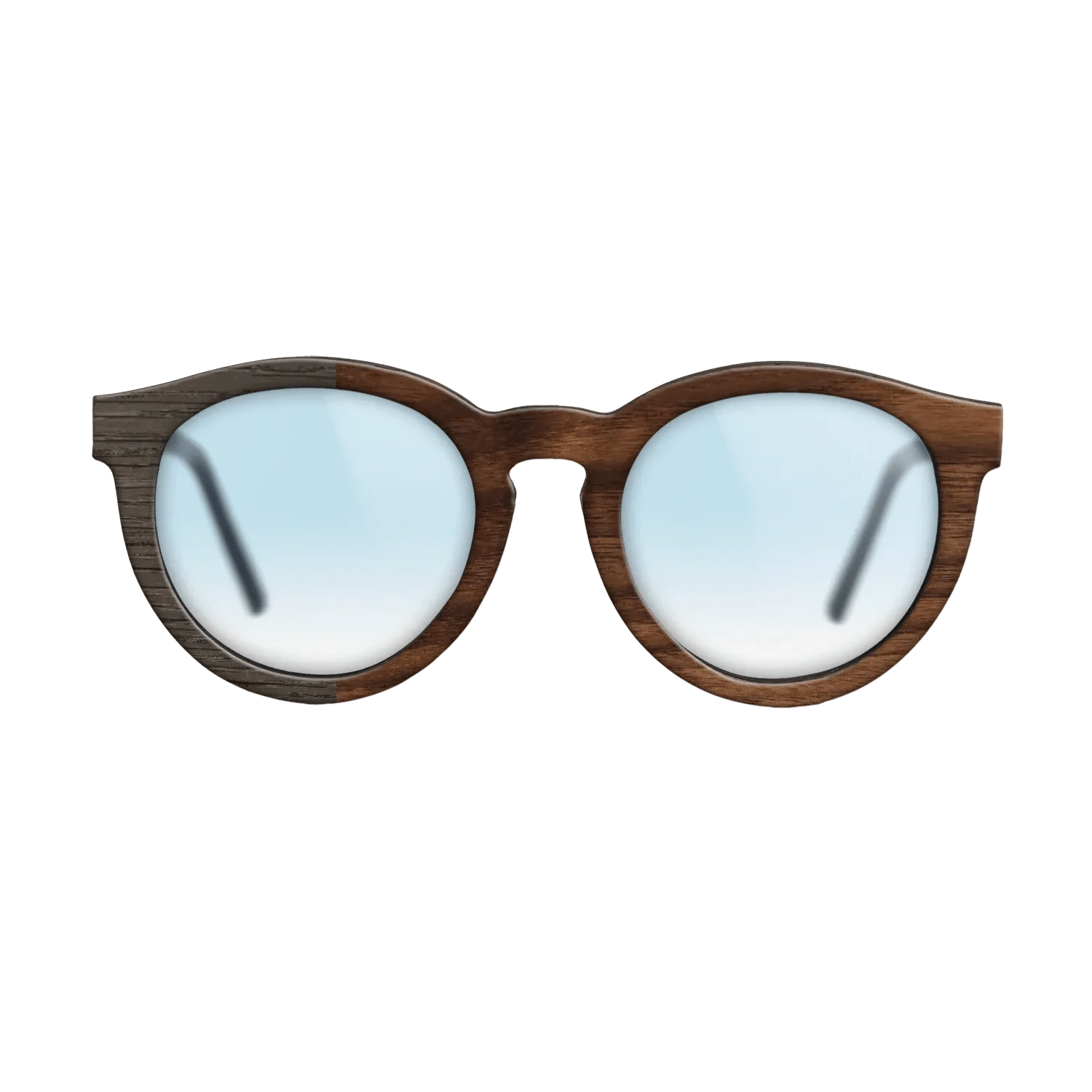 Walnut Claro Dark,Fumed Oak: Bauhaus - The Rebel - Round - 1426 - SIRIS wood optic