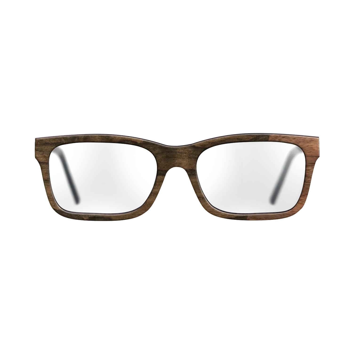 Walnut Claro Dark,Ziricote Dark Quartered: Bauhaus - The Sage - Rectangle - 1827 - SIRIS wood optic