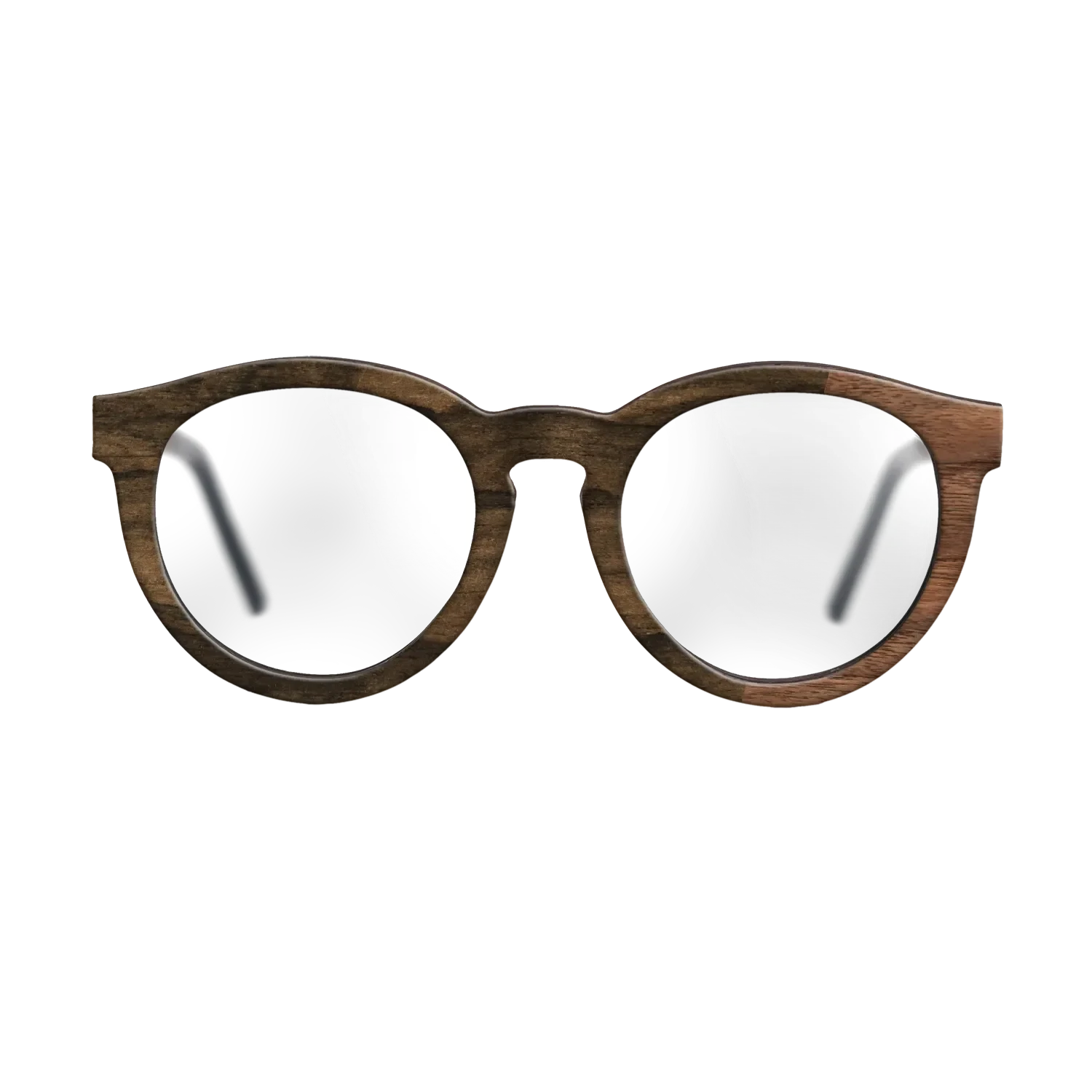 Walnut Claro Dark,Ziricote Dark Quartered: Bauhaus - The Rebel - Round - 1827 - SIRIS wood optic