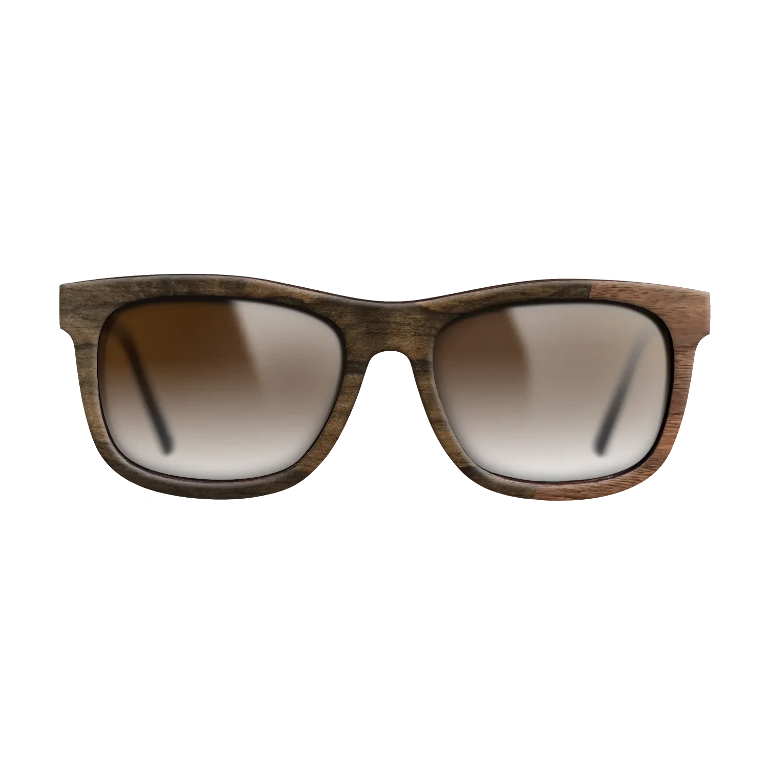 Walnut Claro Dark,Ziricote Dark Quartered: Bauhaus - The Hero - Square - 1827 - SIRIS wood optic