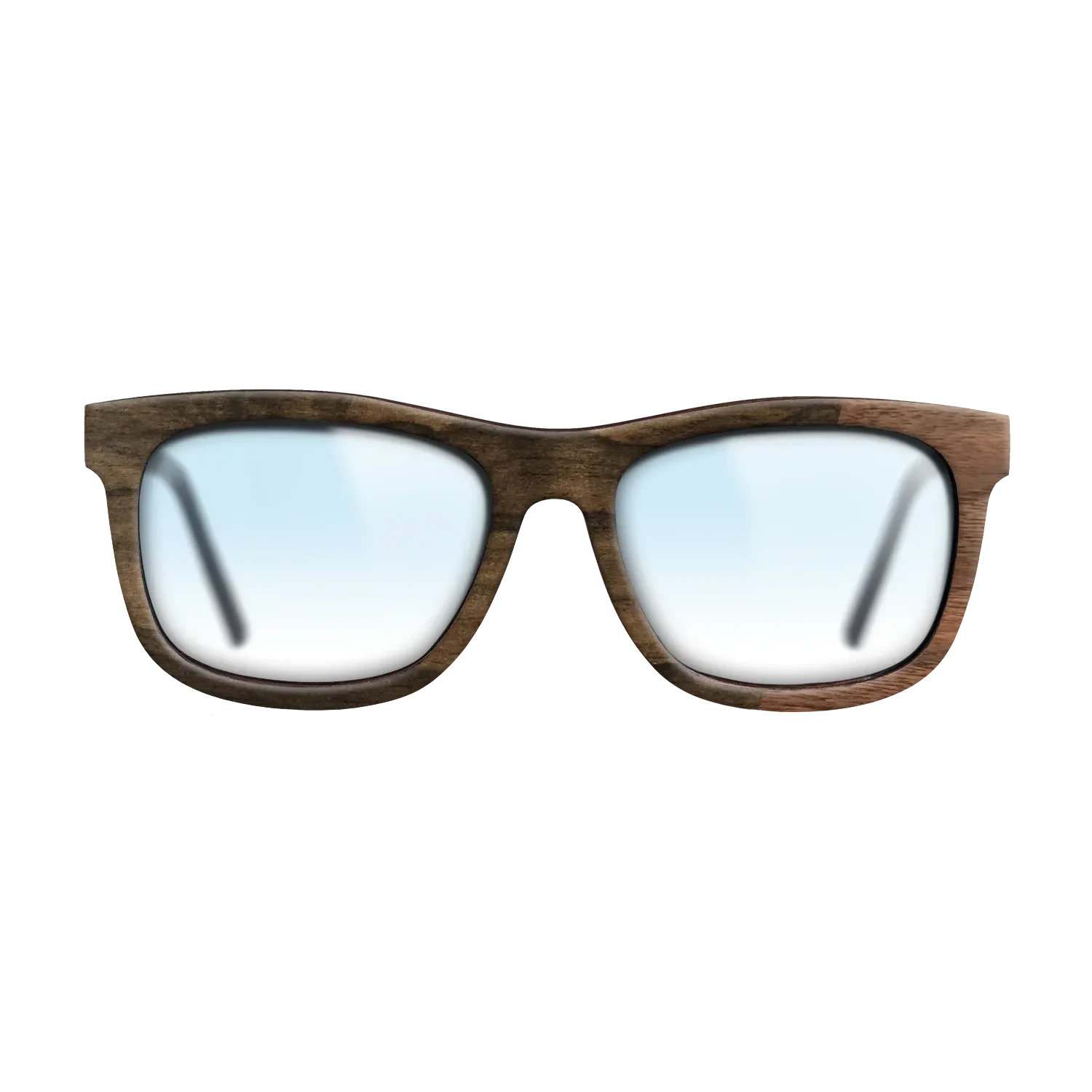 Walnut Claro Dark,Ziricote Dark Quartered: Bauhaus - The Hero - Square - 1827 - SIRIS wood optic