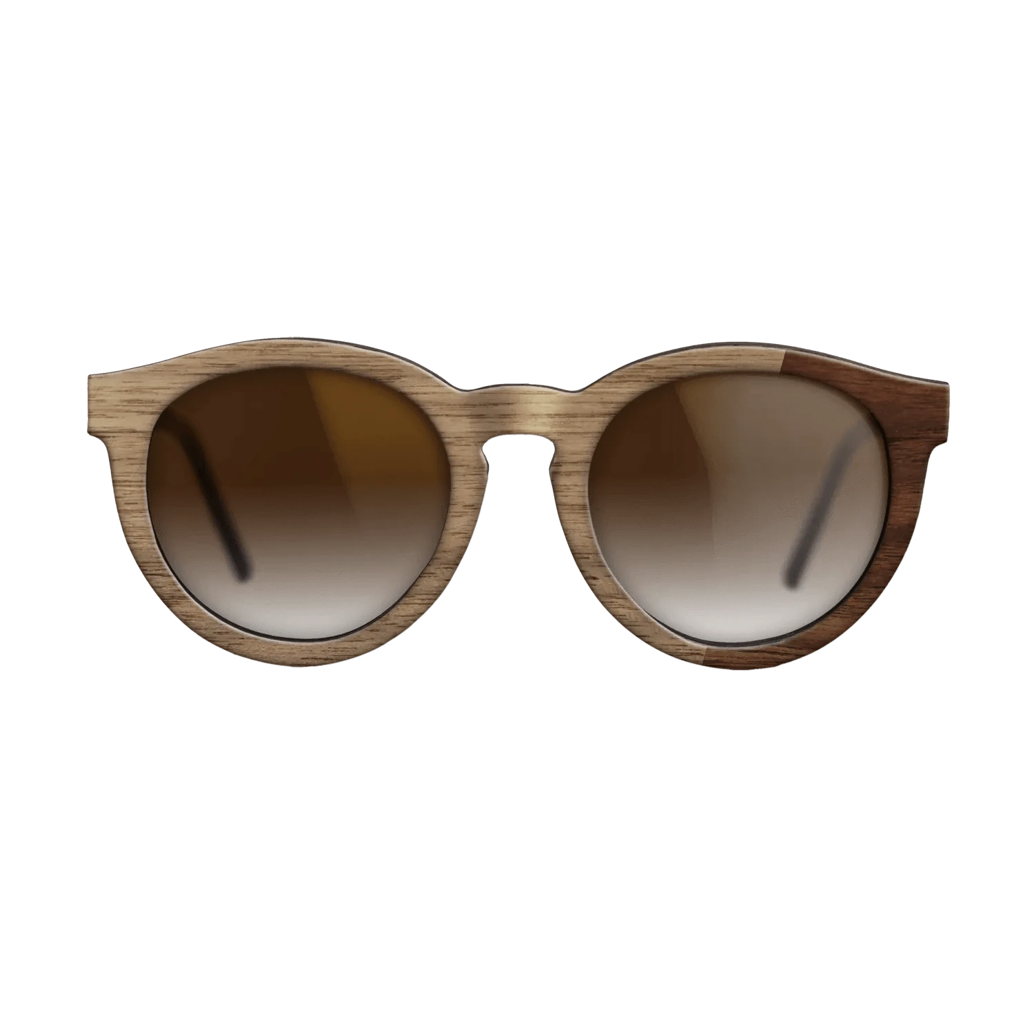 Walnut Claro Dark,Walnut: Straight Grain: Bauhaus - The Rebel - Round - 967 - SIRIS wood optic