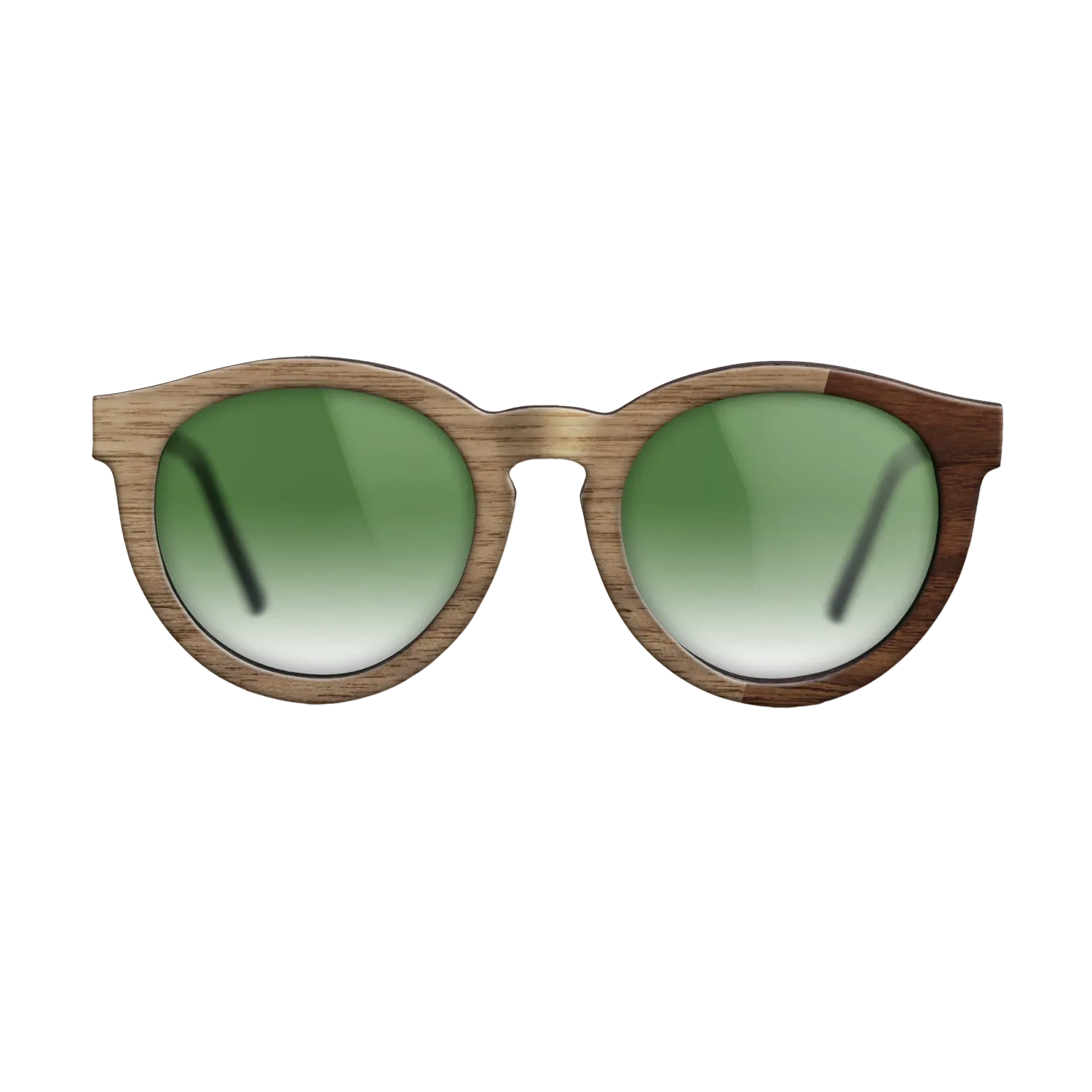 Walnut Claro Dark,Walnut: Straight Grain: Bauhaus - The Rebel - Round - 967 - SIRIS wood optic