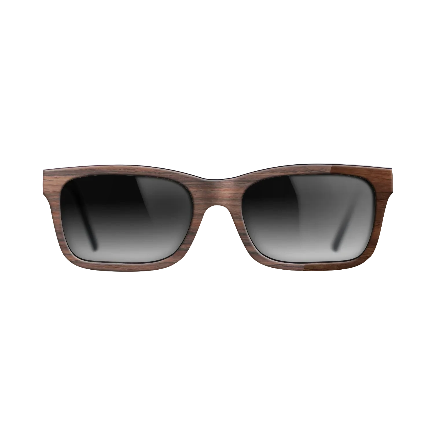 Walnut Claro Dark,Santos Rosewood Dark: Bauhaus - The Sage - Rectangle - SIRIS wood optic