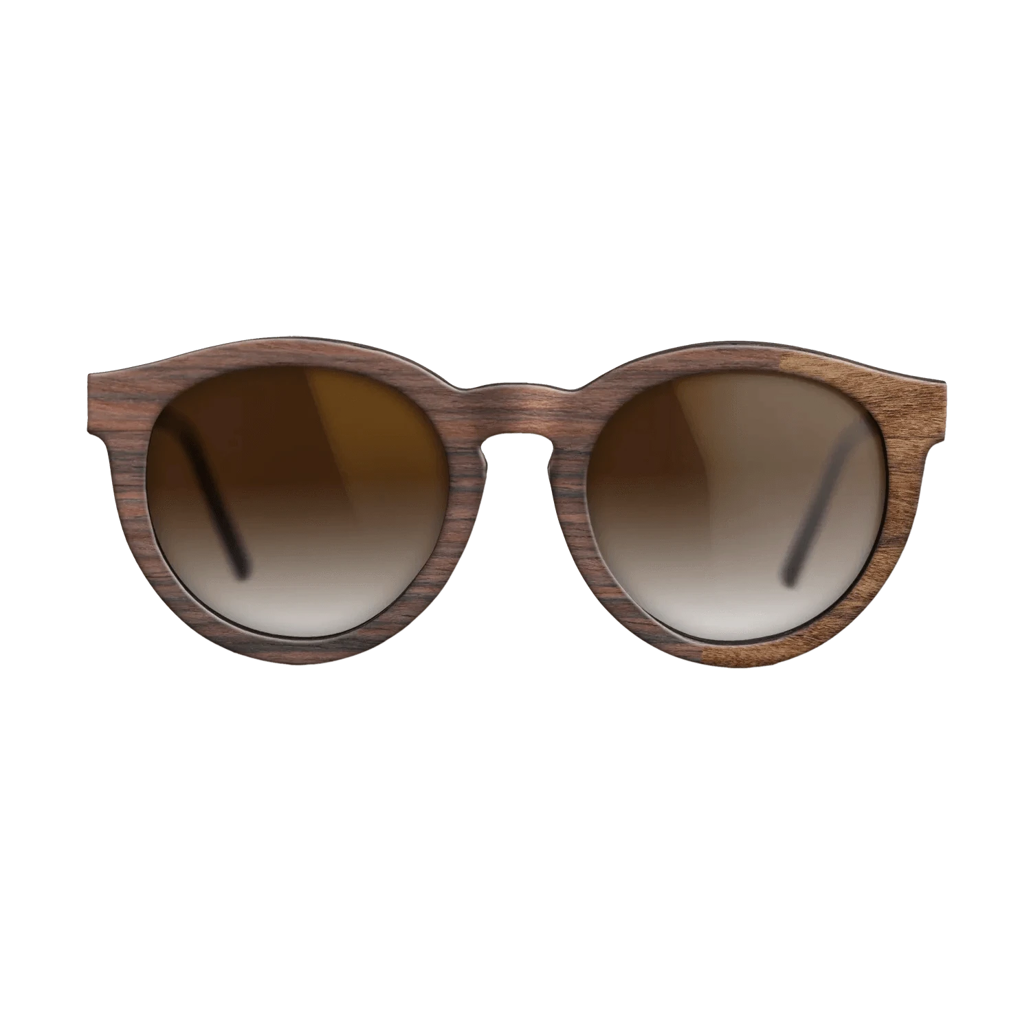 Rosewood Reconstituted,Santos Rosewood Light: Bauhaus - The Rebel - Round - SIRIS wood optic