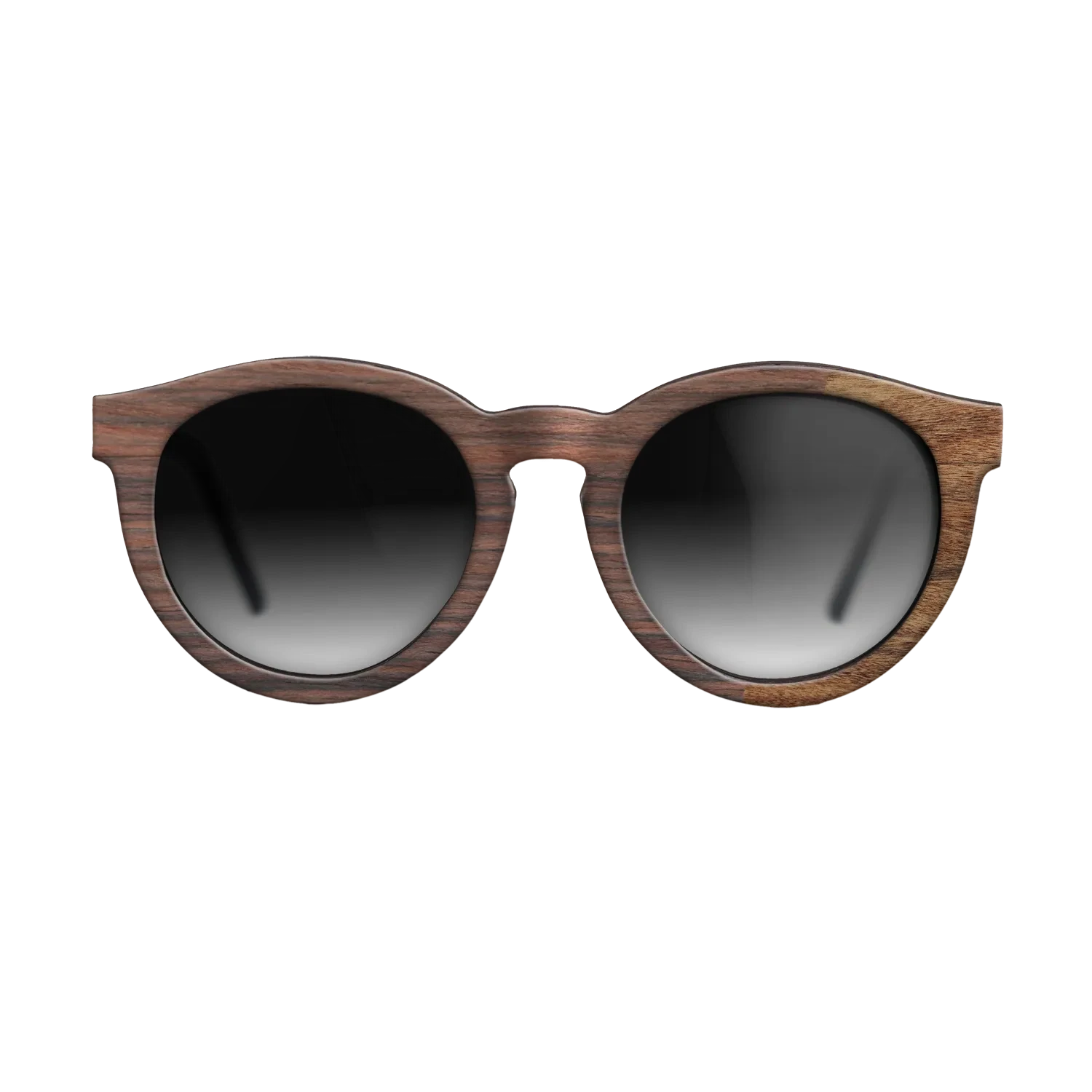 Rosewood Reconstituted,Santos Rosewood Light: Bauhaus - The Rebel - Round - SIRIS wood optic