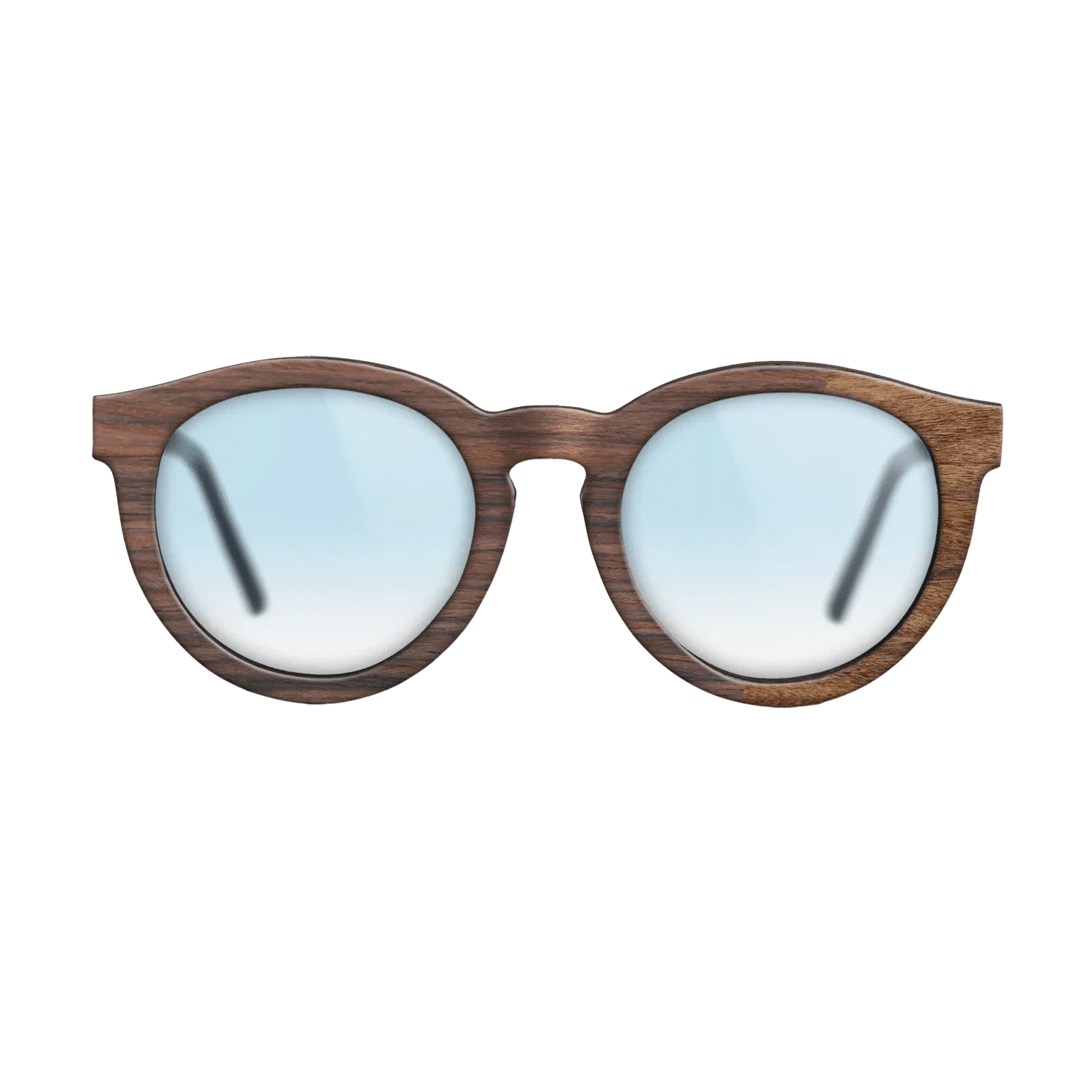 Rosewood Reconstituted,Santos Rosewood Light: Bauhaus - The Rebel - Round - SIRIS wood optic