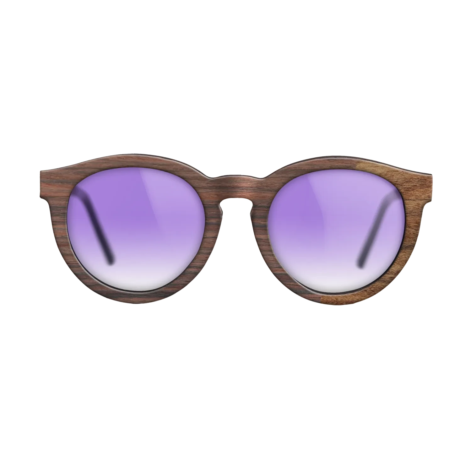 Rosewood Reconstituted,Santos Rosewood Light: Bauhaus - The Rebel - Round - SIRIS wood optic