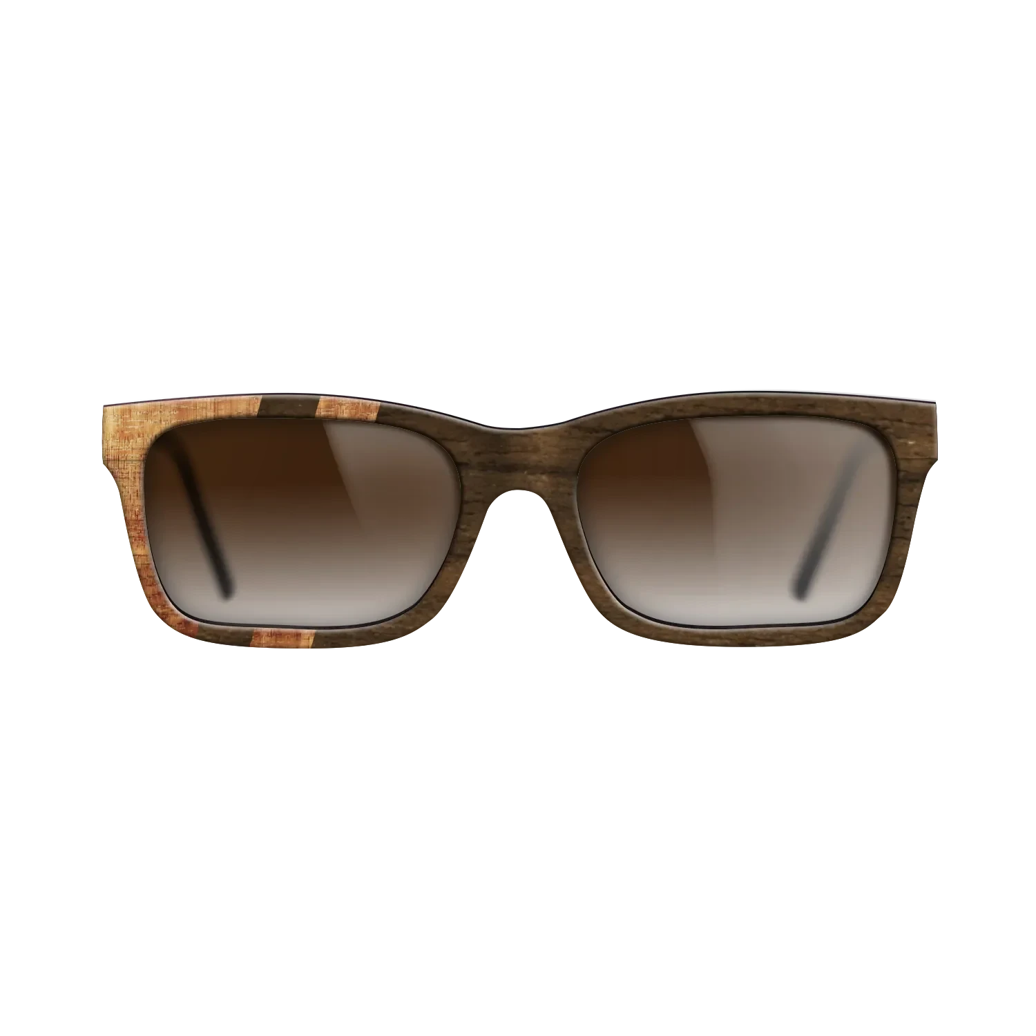 Ziricote Dark Quartered,Koa: Splice - The Sage - Rectangle - SIRIS wood optic