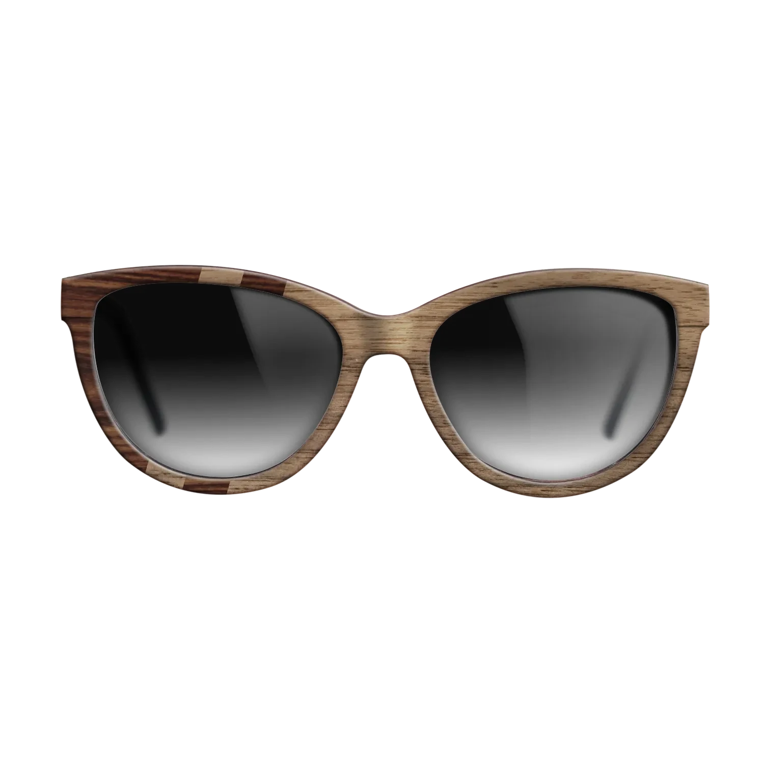 Walnut: Straight Grain,Santos Rosewood Dark: Splice - The Maiden - Cat - SIRIS wood optic