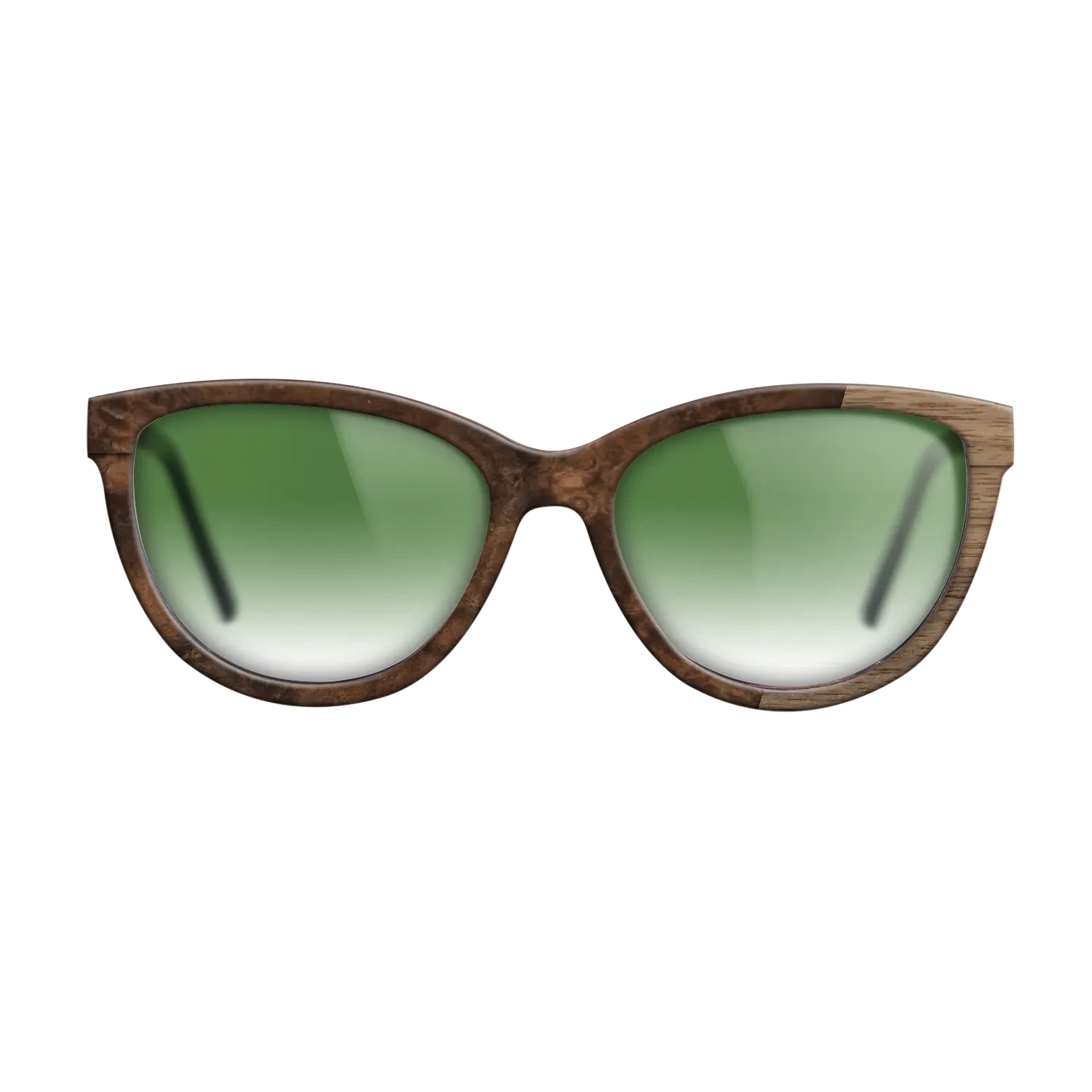 Walnut Burl,Walnut: Straight Grain: Bauhaus - The Maiden - Cat - 1423 - SIRIS wood optic