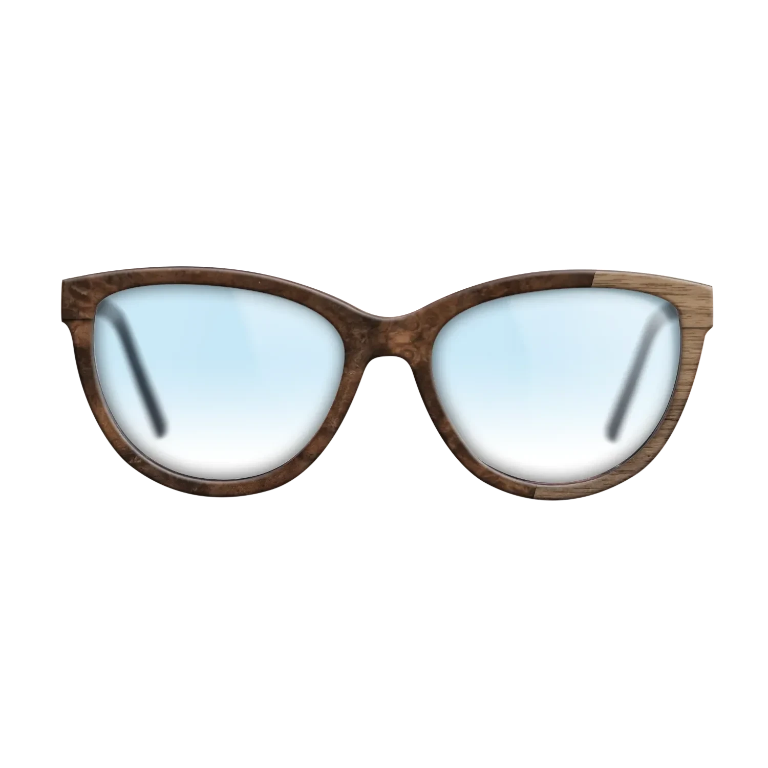 Walnut Burl,Walnut: Straight Grain: Bauhaus - The Maiden - Cat - 1423 - SIRIS wood optic