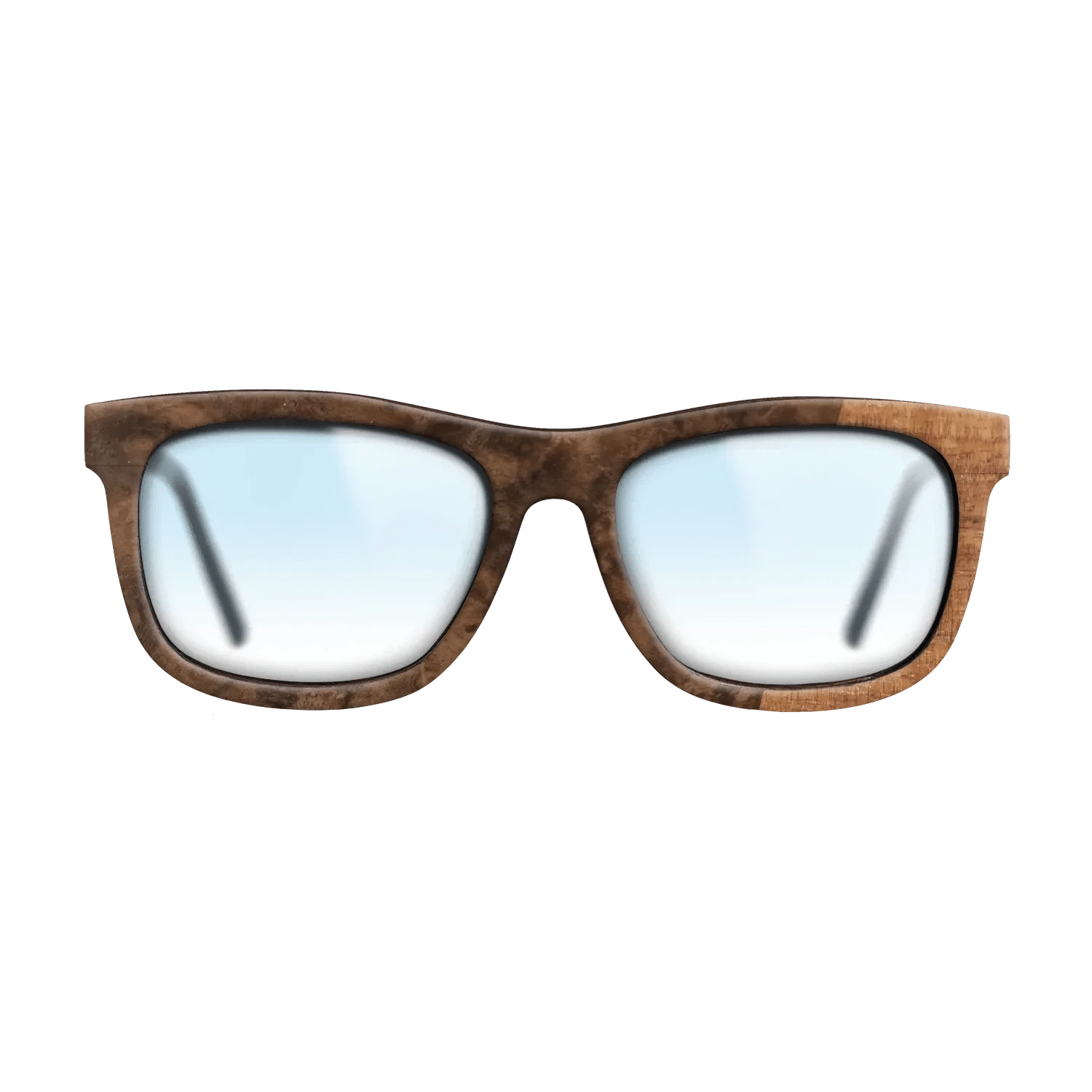 Koa,Walnut Burl: Bauhaus - The Hero - Square - SIRIS wood optic