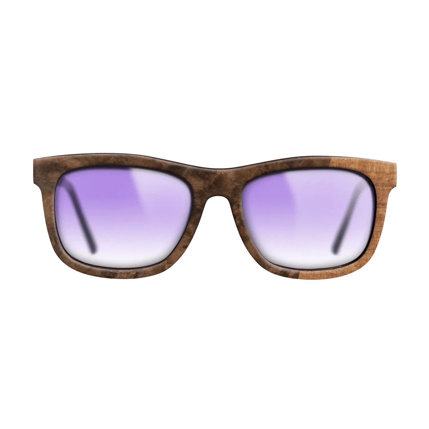 Koa,Walnut Burl: Bauhaus - The Hero - Square - SIRIS wood optic