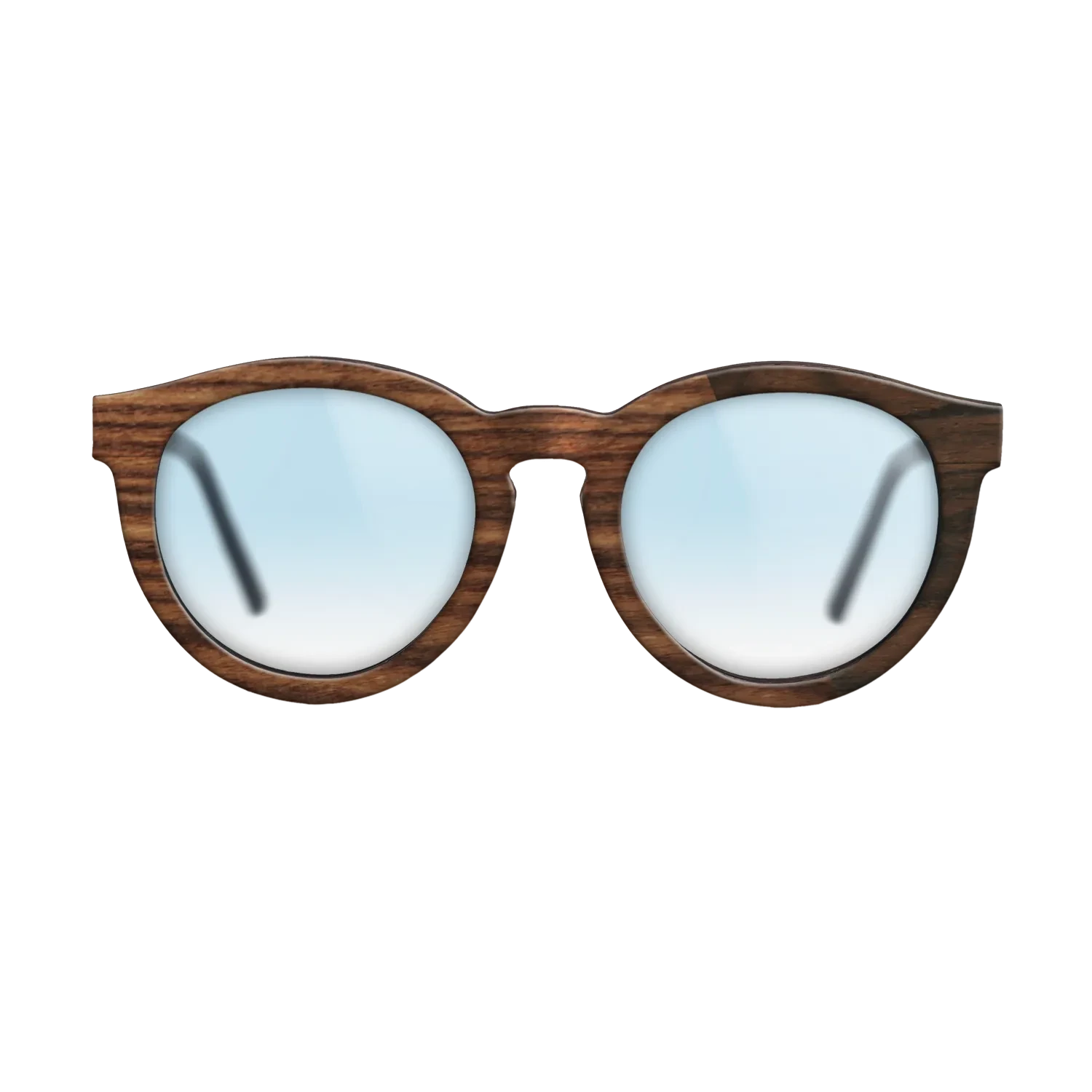 Walnut: Straight Grain,Ziricote Dark Quartered: Splice - The Rebel - Round - 1169 - SIRIS wood optic