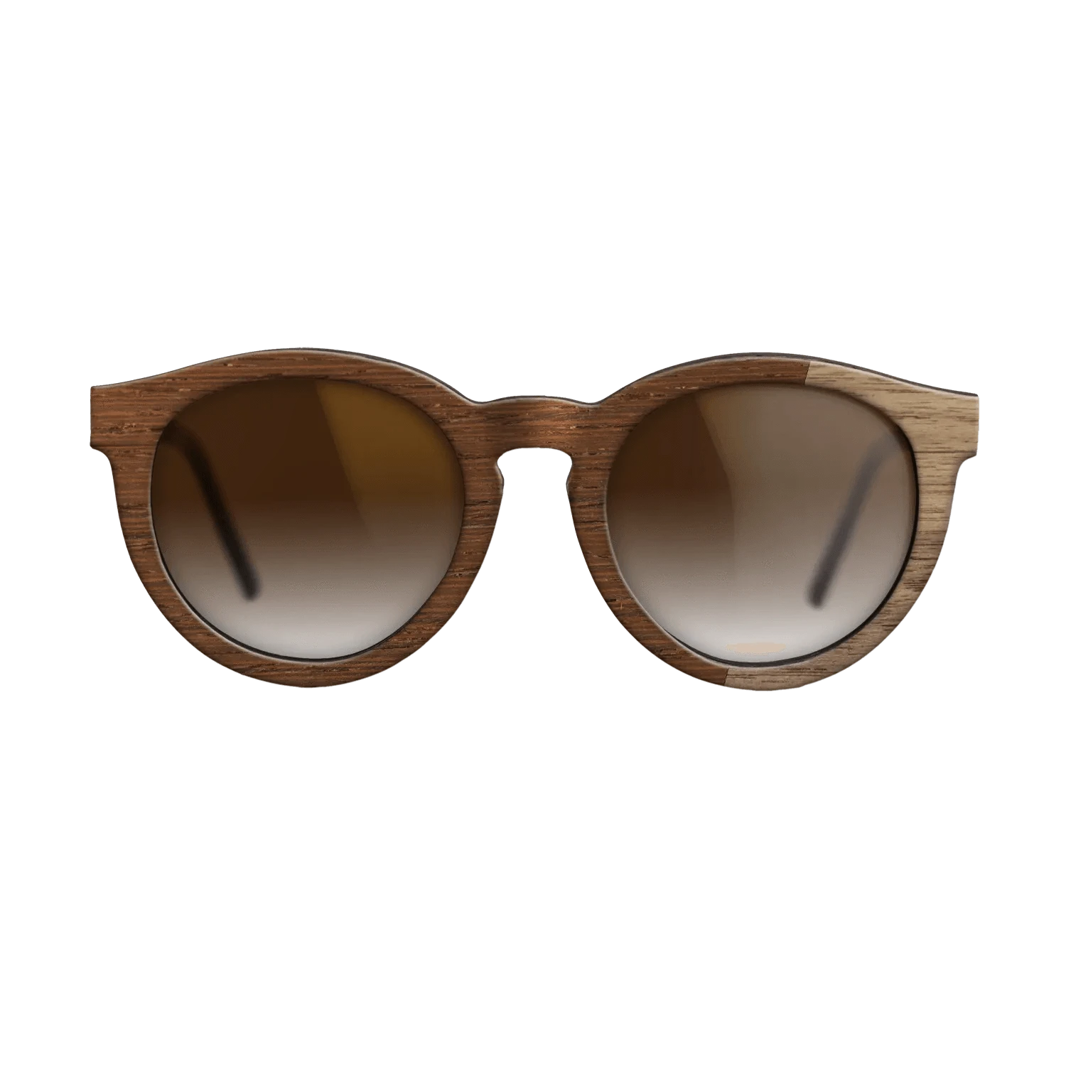 Wenge,Walnut: Straight Grain: Bauhaus - The Rebel - Round - 820 - SIRIS wood optic