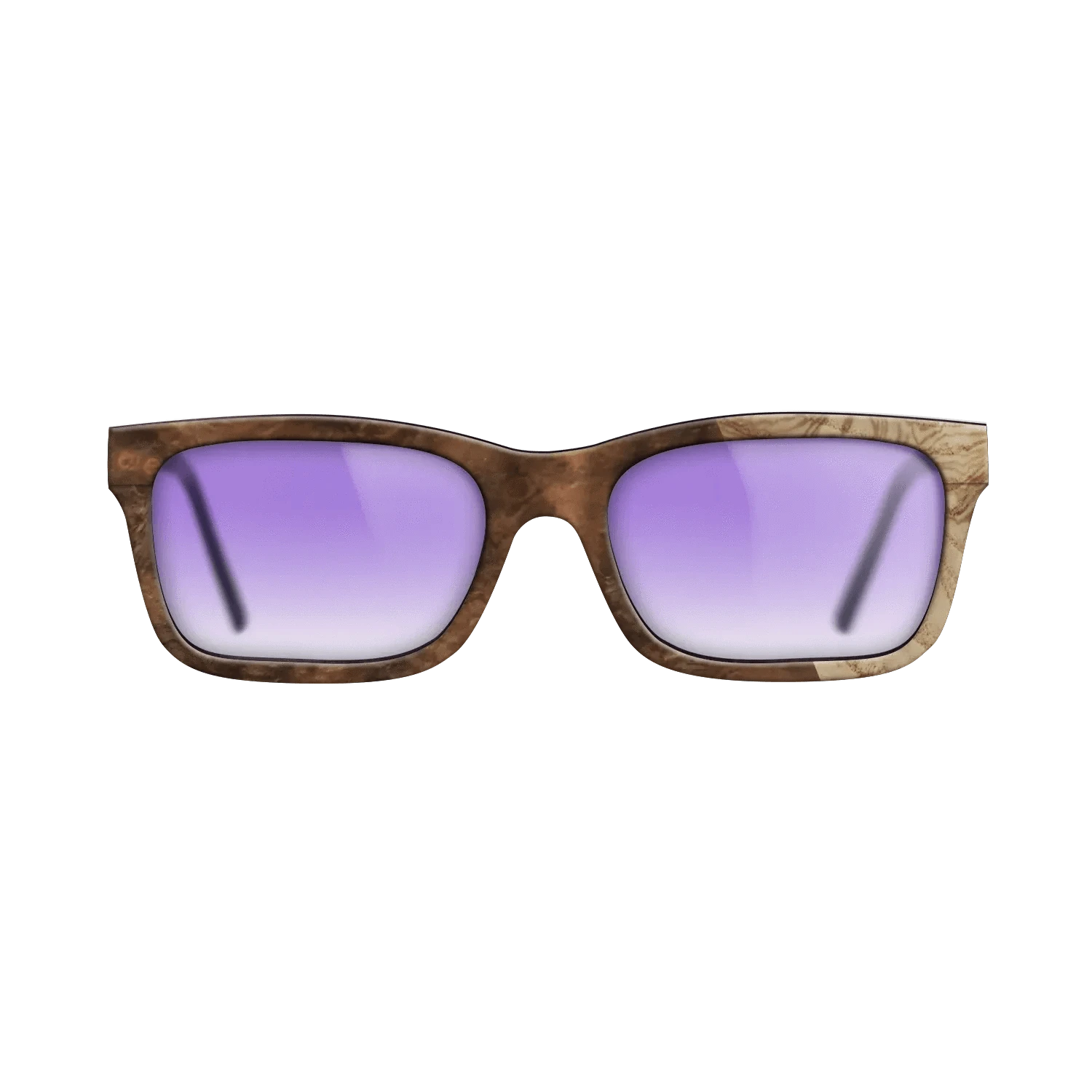 Walnut Burl,Olive Burl: Splice - The Sage - Rectangle - SIRIS wood optic