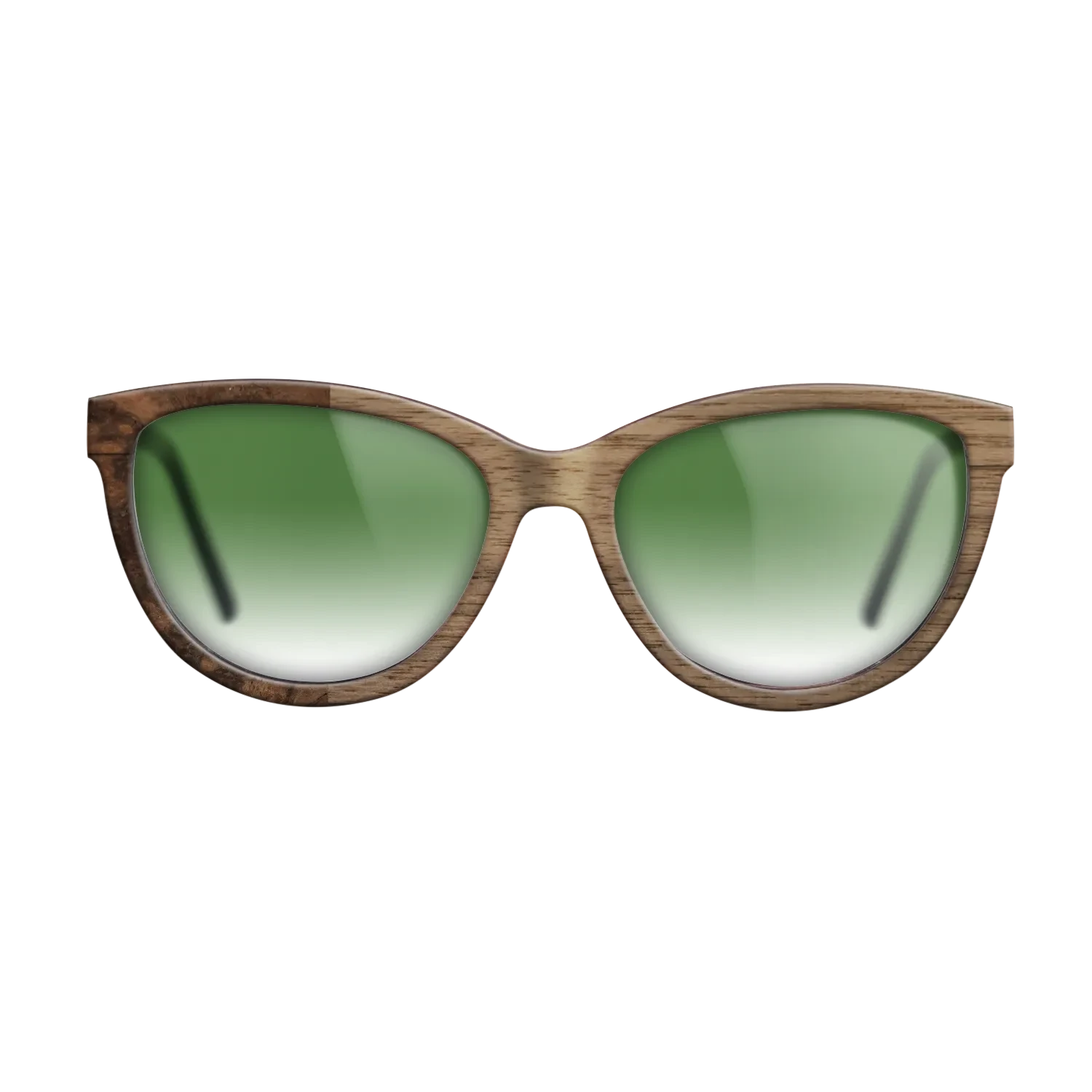 Walnut: Straight Grain,Walnut Burl: Binary - The Maiden - Cat - SIRIS wood optic